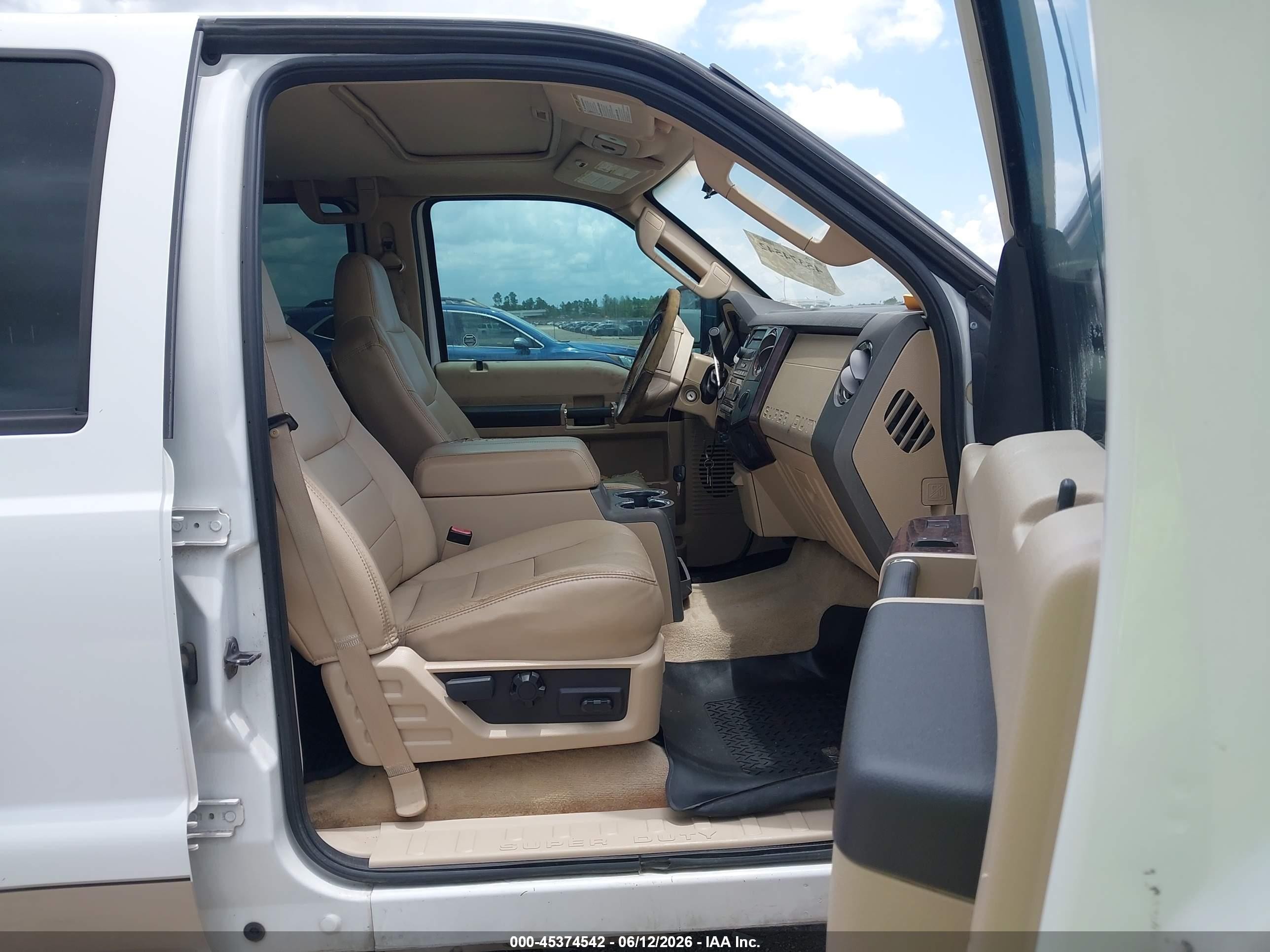 2008 Ford F-250 Fx4/harley-davidson/king Ranch/lariat/xl/xlt Белый vin: 1FTSW21RX8EA05057