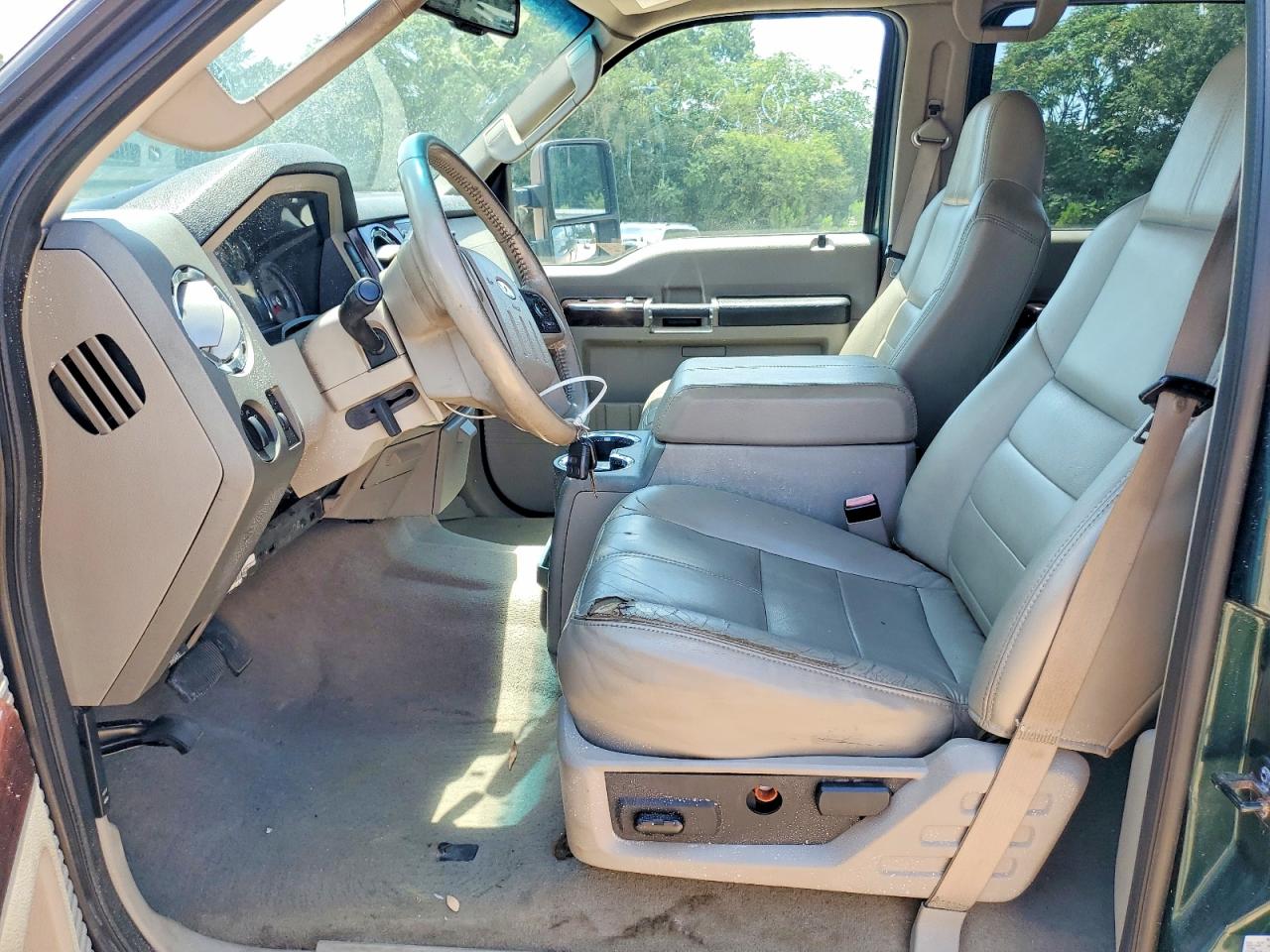 2008 Ford F250 Super Duty Green vin: 1FTSW21RX8EA95035