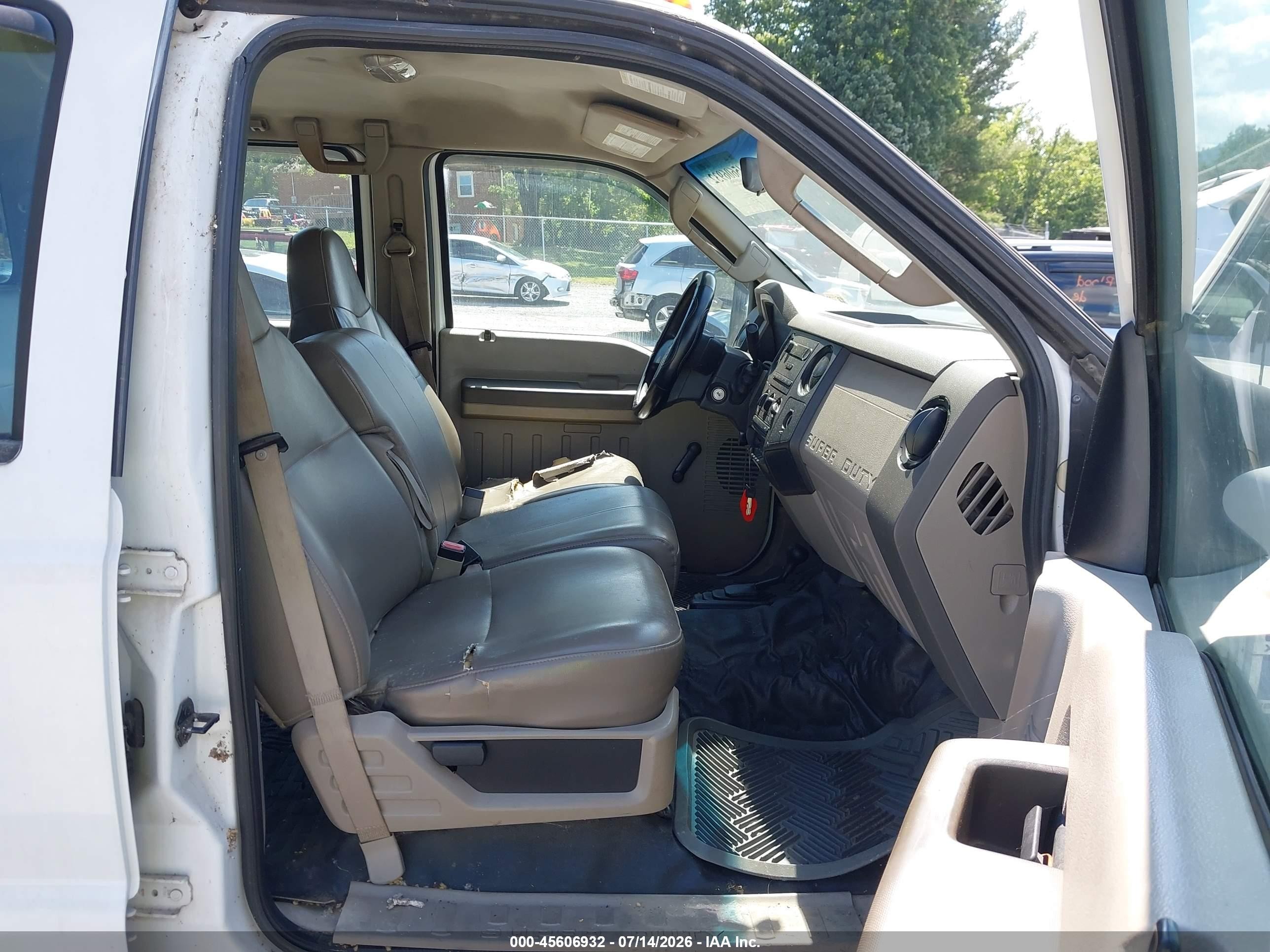 2008 Ford Super Duty F-250 Srw Fx4/harley-davidson/king Ranch/lariat/xl/xlt White vin: 1FTSW21RX8EB03389