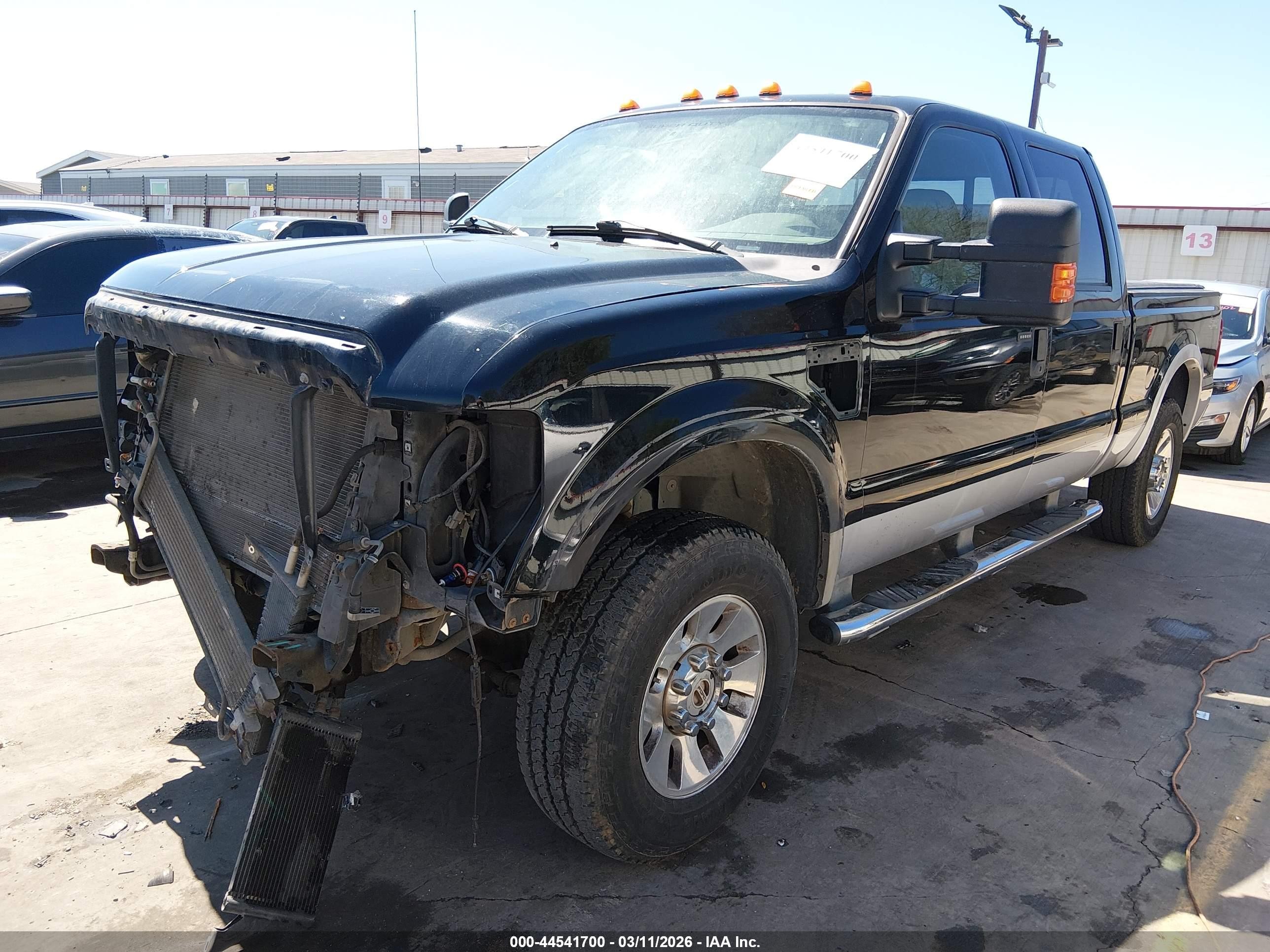2008 Ford F-250 Fx4/harley-davidson/king Ranch/lariat/xl/xlt Black vin: 1FTSW21RX8EB55086