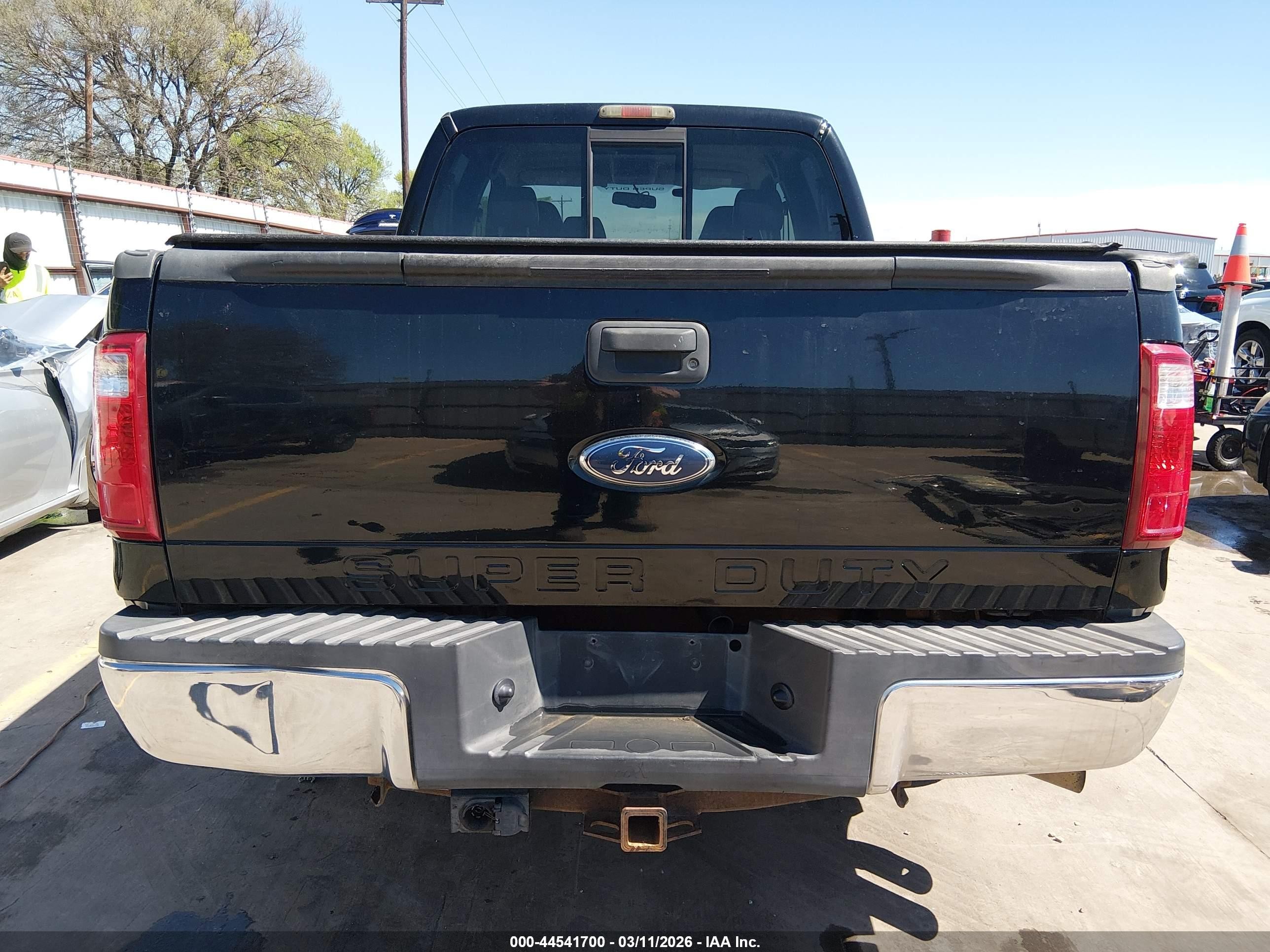 2008 Ford F-250 Fx4/harley-davidson/king Ranch/lariat/xl/xlt Black vin: 1FTSW21RX8EB55086