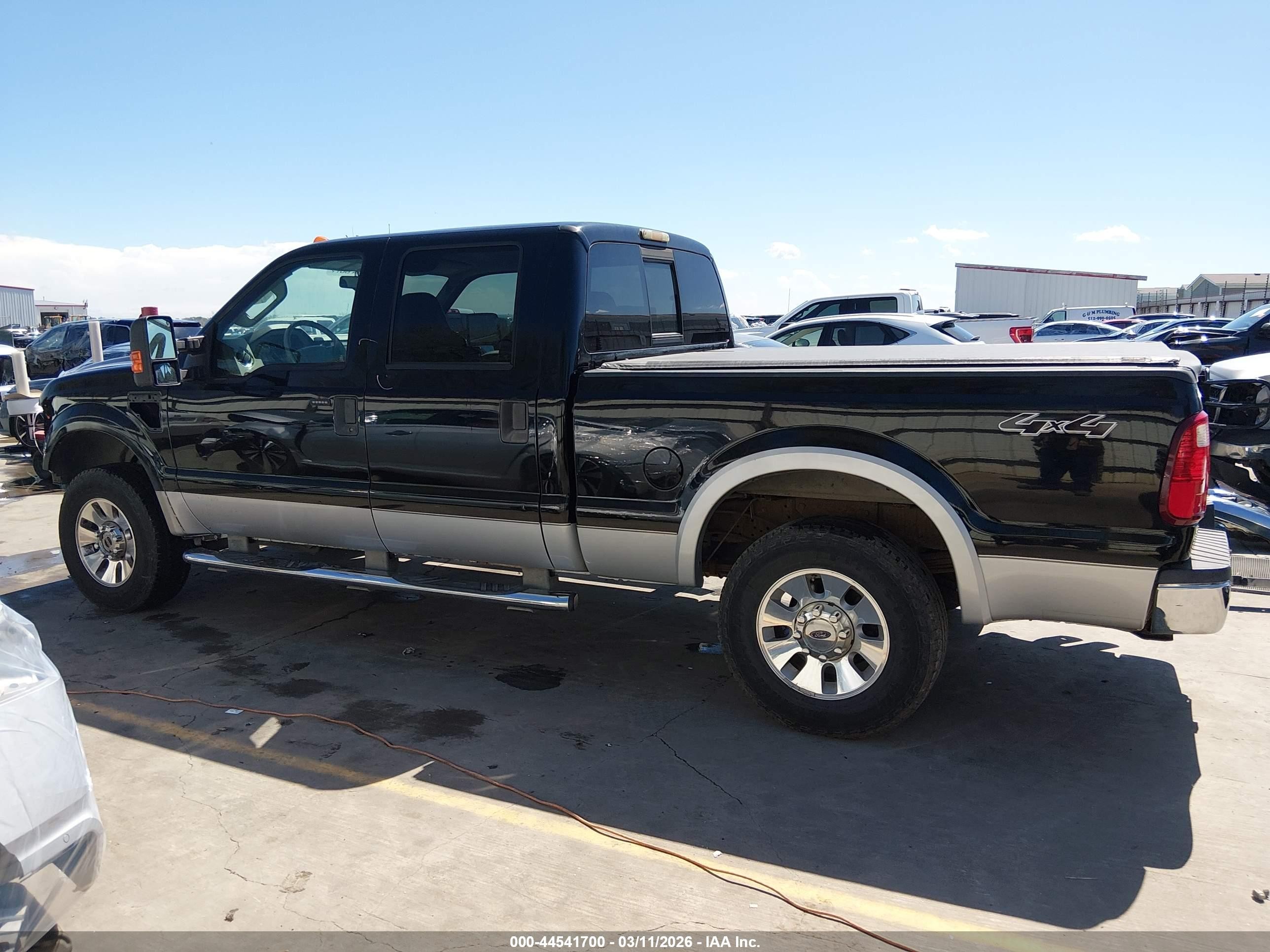 2008 Ford F-250 Fx4/harley-davidson/king Ranch/lariat/xl/xlt Black vin: 1FTSW21RX8EB55086