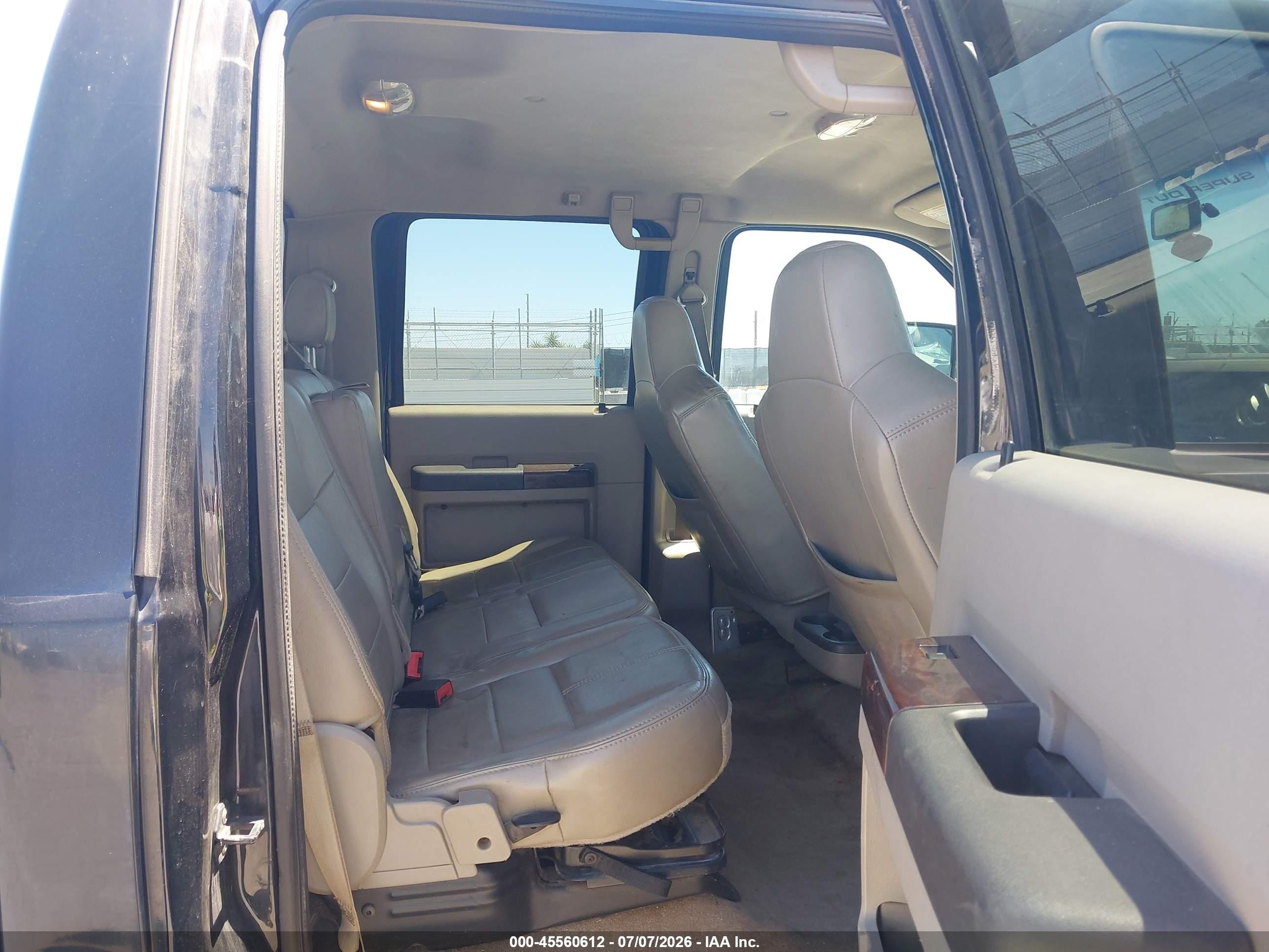2008 Ford Super Duty F-250 Srw Fx4/harley-davidson/king Ranch/lariat/xl/xlt Black vin: 1FTSW21RX8EB86418