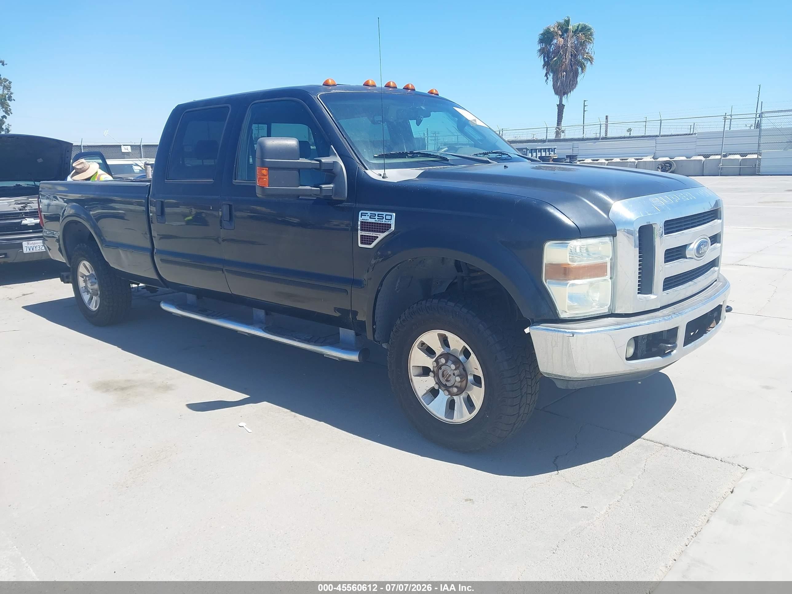 2008 Ford Super Duty F-250 Srw Fx4/harley-davidson/king Ranch/lariat/xl/xlt Black vin: 1FTSW21RX8EB86418