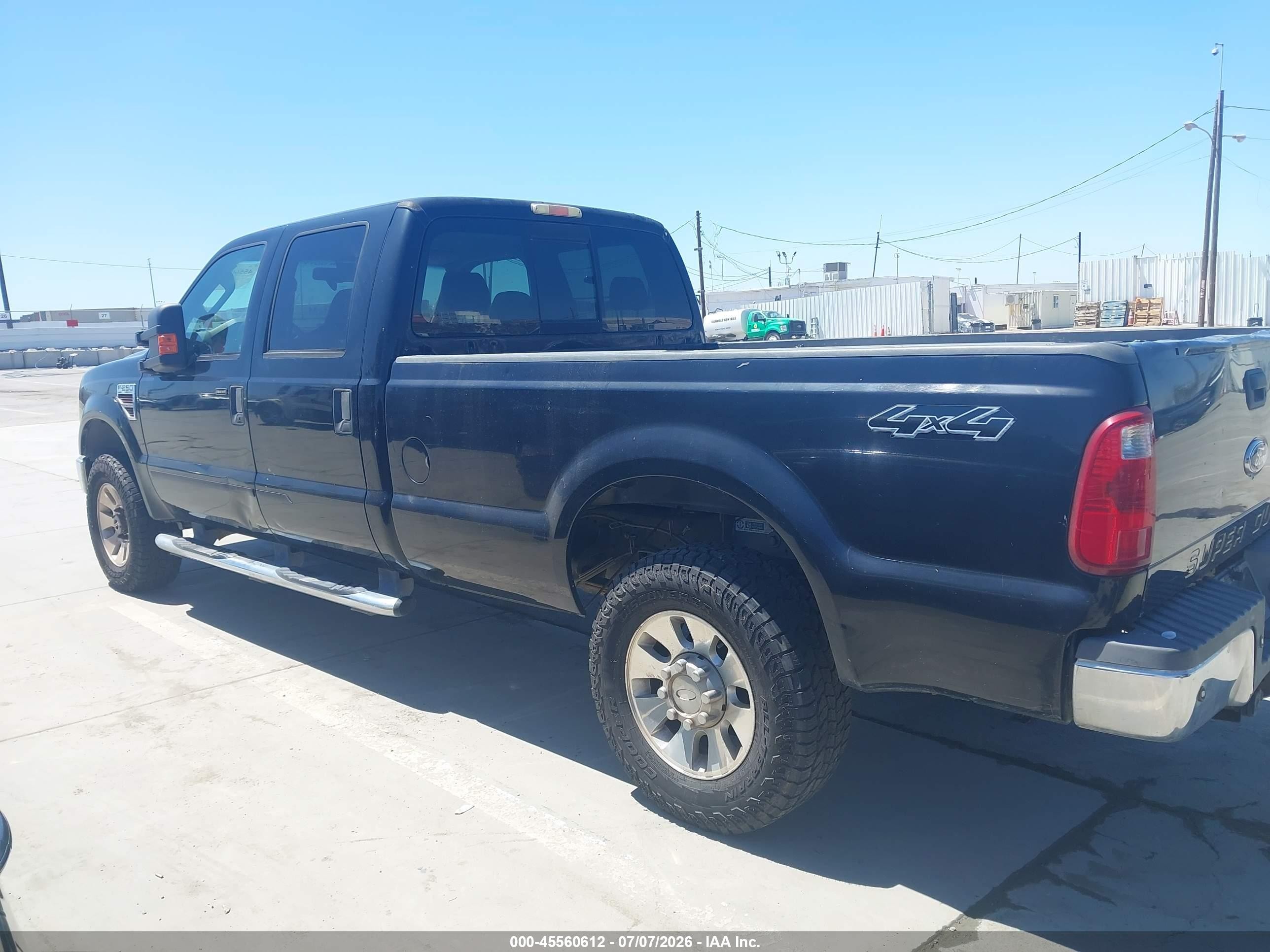 2008 Ford Super Duty F-250 Srw Fx4/harley-davidson/king Ranch/lariat/xl/xlt Black vin: 1FTSW21RX8EB86418