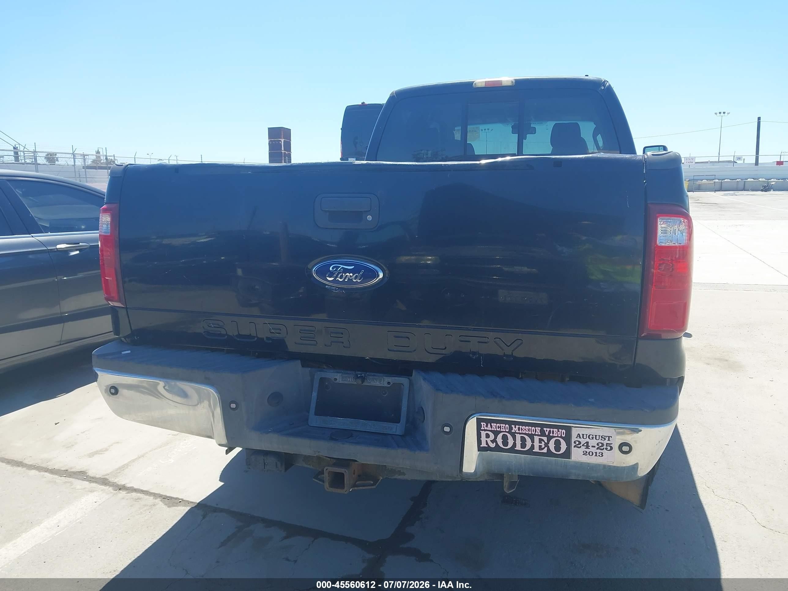 2008 Ford Super Duty F-250 Srw Fx4/harley-davidson/king Ranch/lariat/xl/xlt Black vin: 1FTSW21RX8EB86418