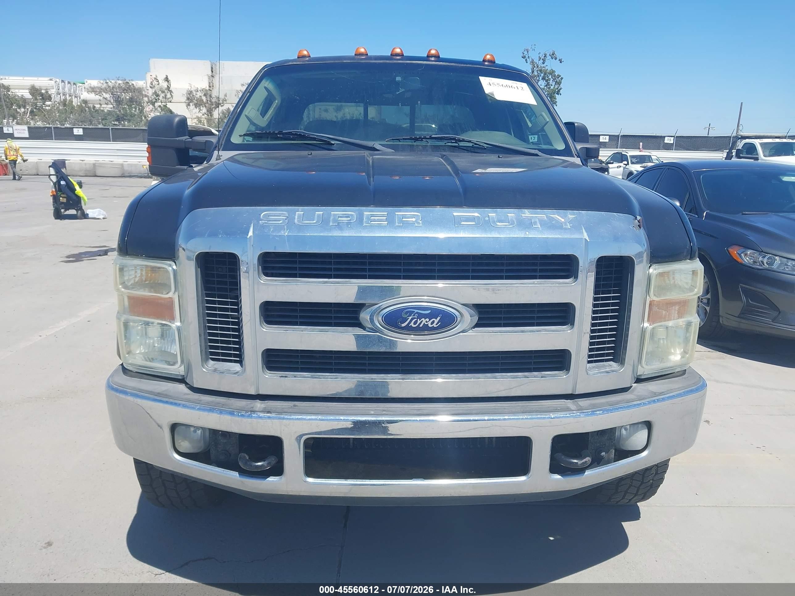 2008 Ford Super Duty F-250 Srw Fx4/harley-davidson/king Ranch/lariat/xl/xlt Black vin: 1FTSW21RX8EB86418