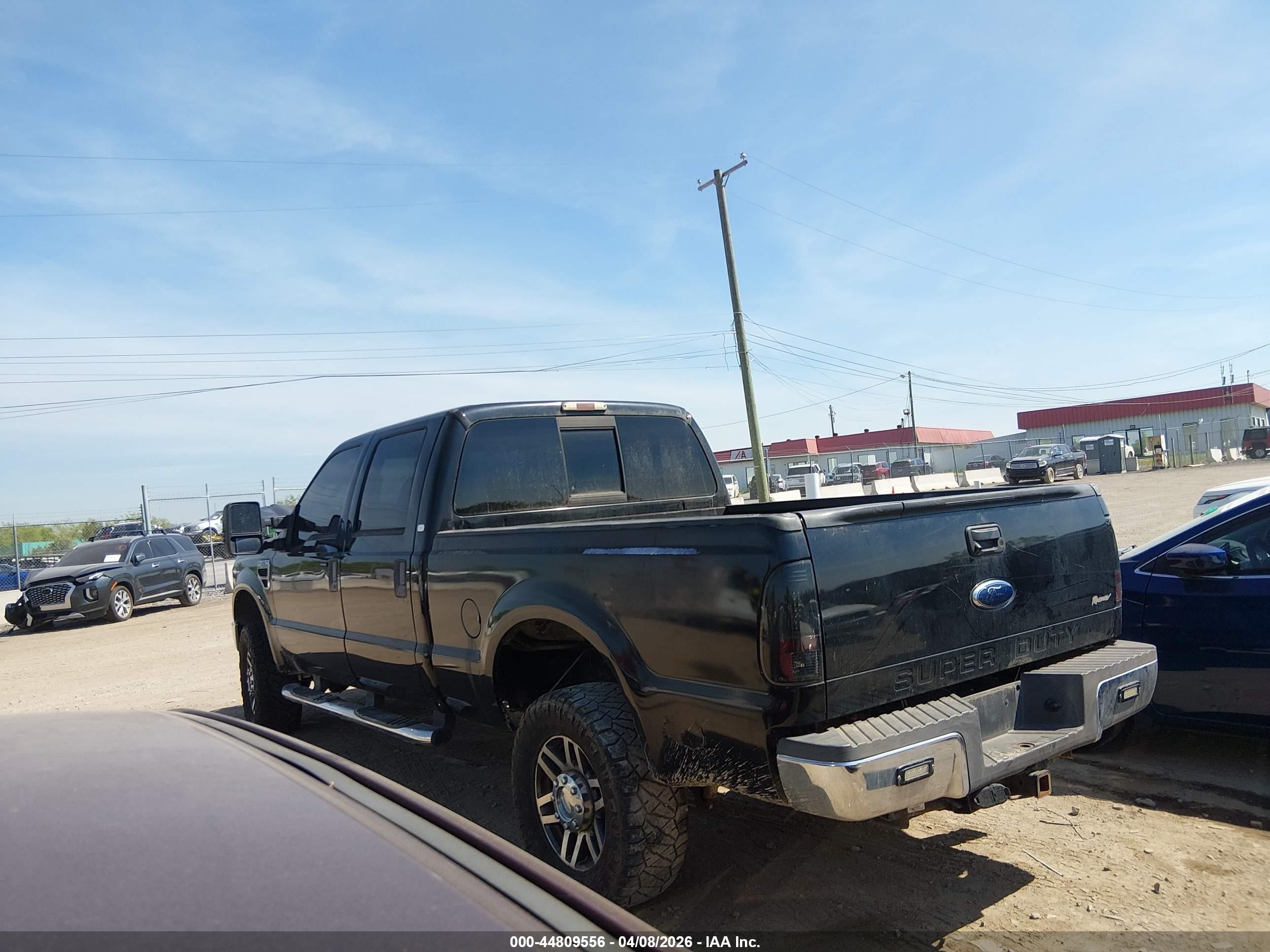 2008 Ford F-250 Fx4/harley-davidson/king Ranch/lariat/xl/xlt Черный vin: 1FTSW21RX8EC32300