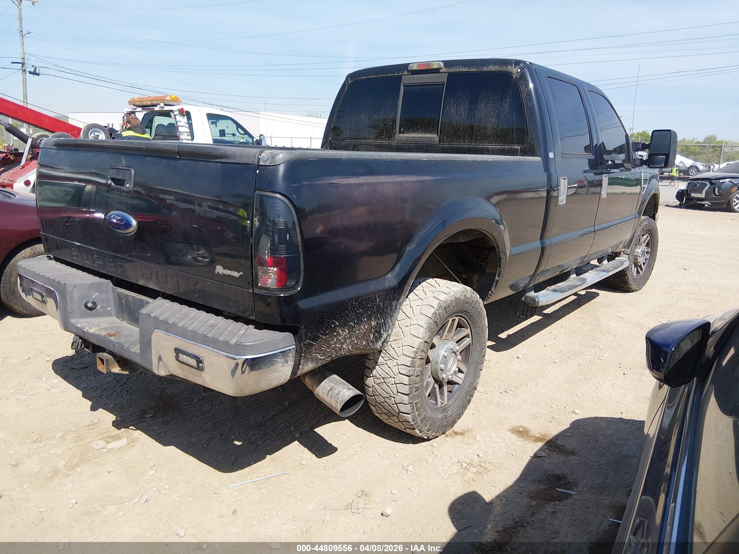 2008 Ford F-250 Fx4/harley-davidson/king Ranch/lariat/xl/xlt Черный vin: 1FTSW21RX8EC32300