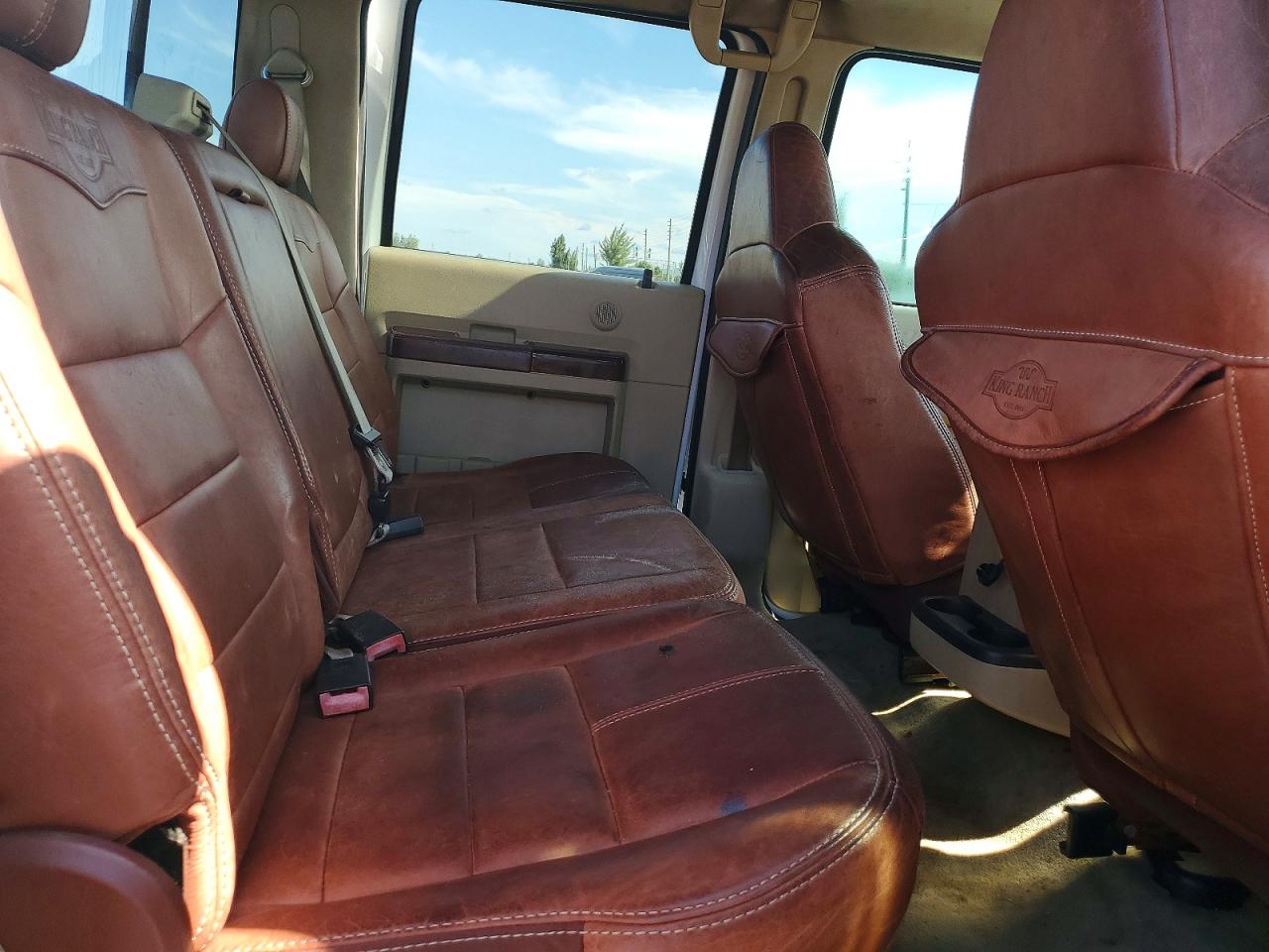 2008 Ford F250 Super Duty Белый vin: 1FTSW21RX8EC72926