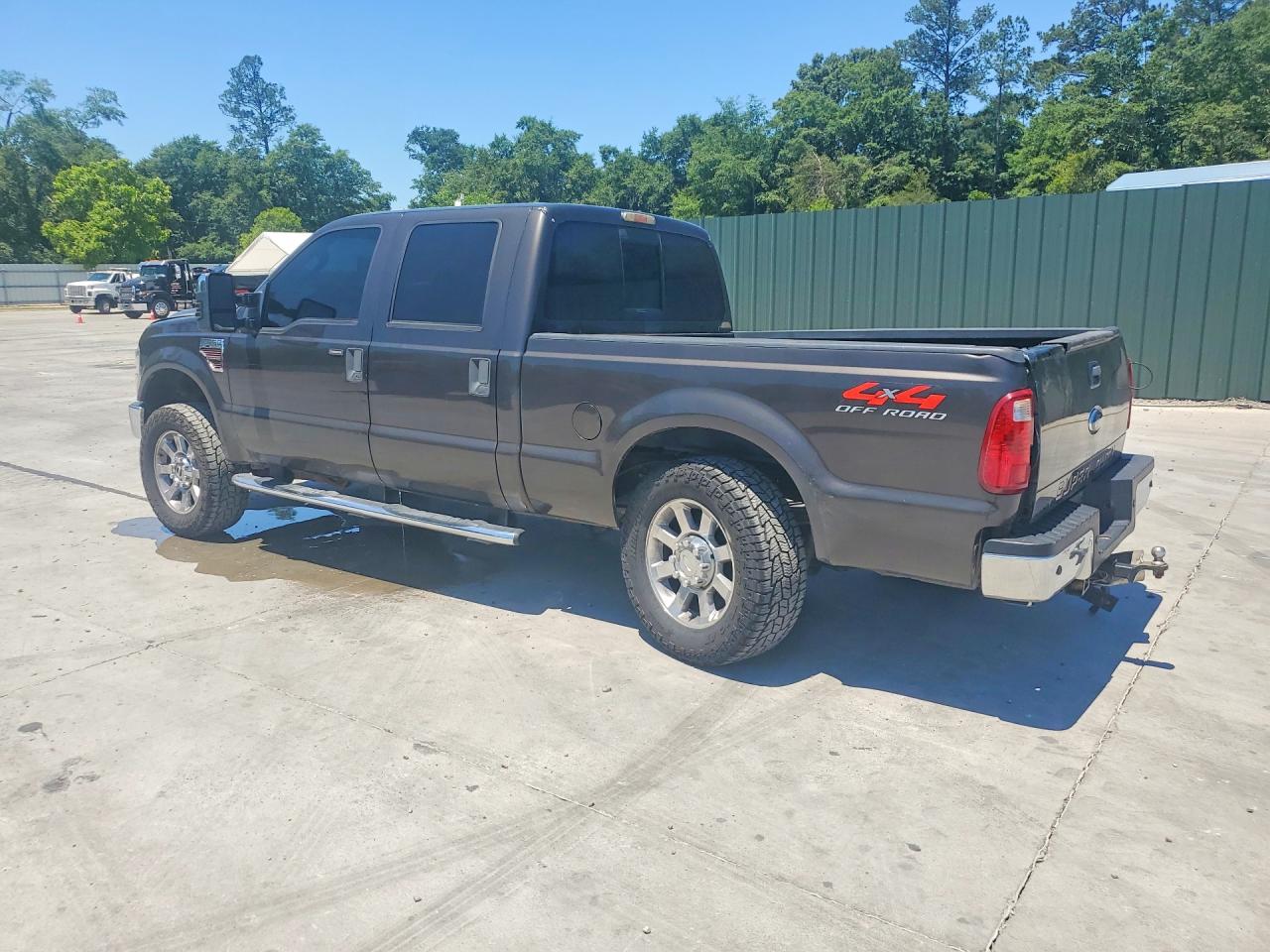 2008 Ford F250 Super Duty Brown vin: 1FTSW21RX8EE34151