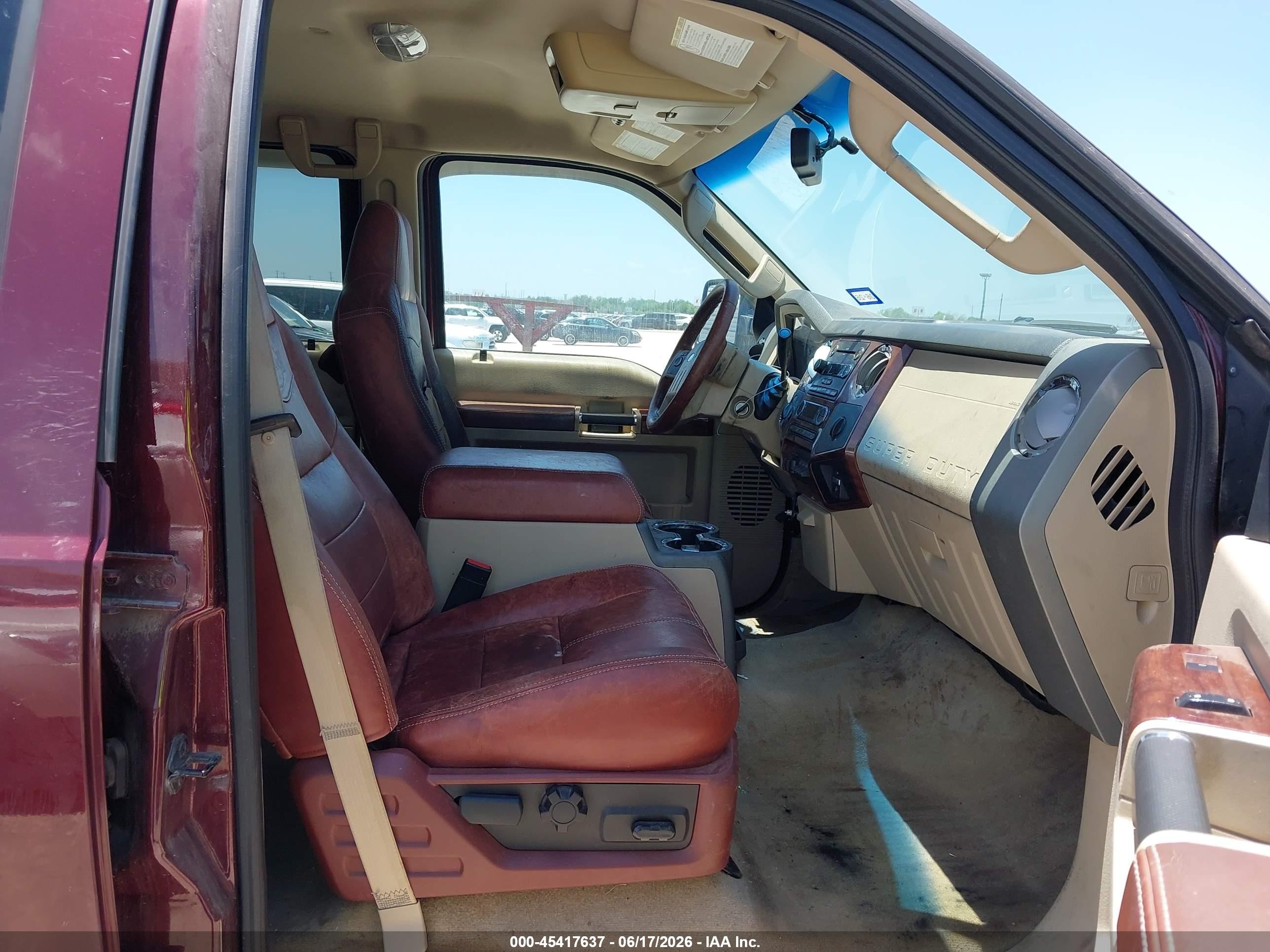 2009 Ford Super Duty F-250 Srw   Maroon vin: 1FTSW21RX9EA06095