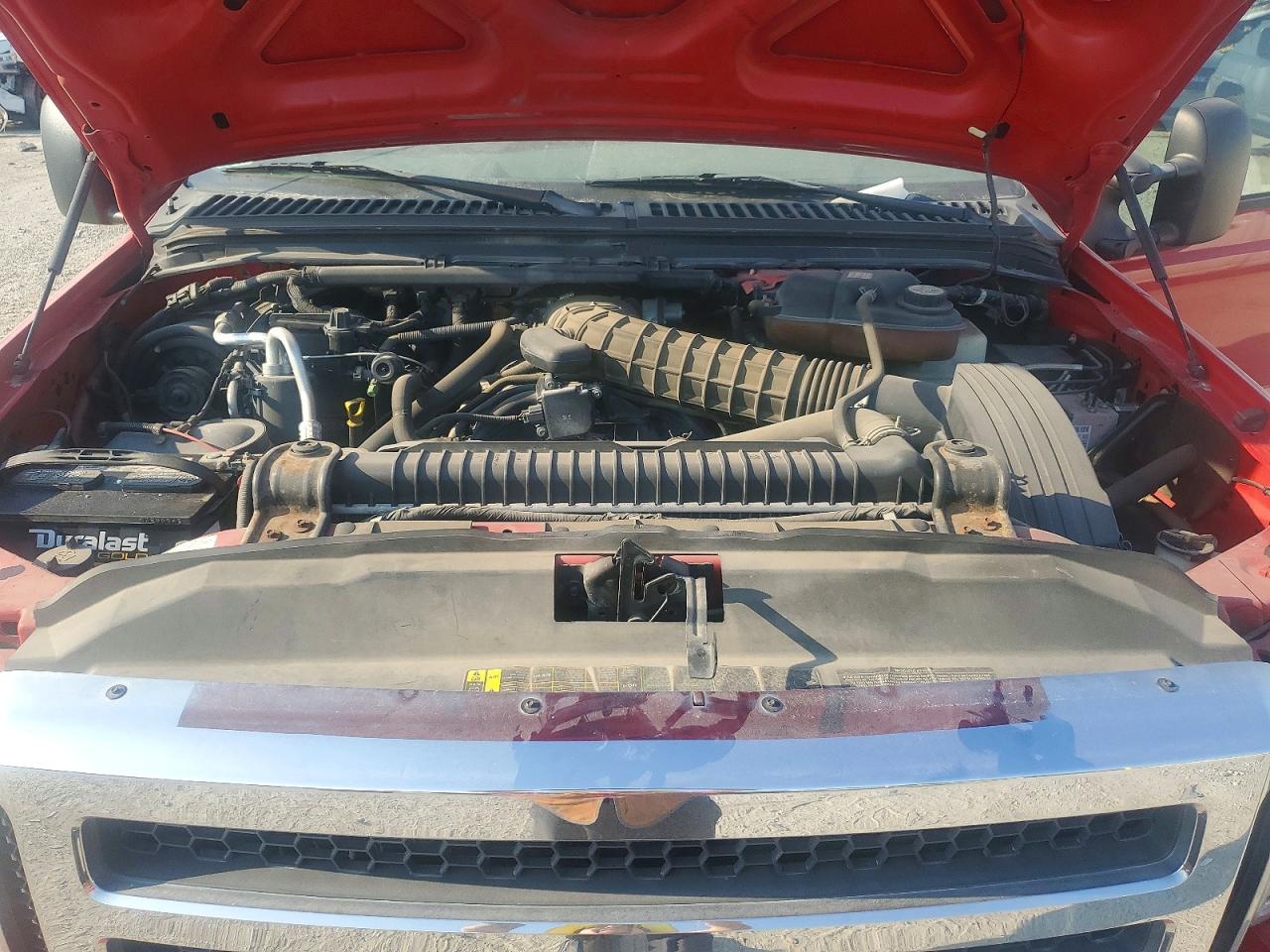 2005 Ford F250 Super Duty Red vin: 1FTSW21Y05EC82870