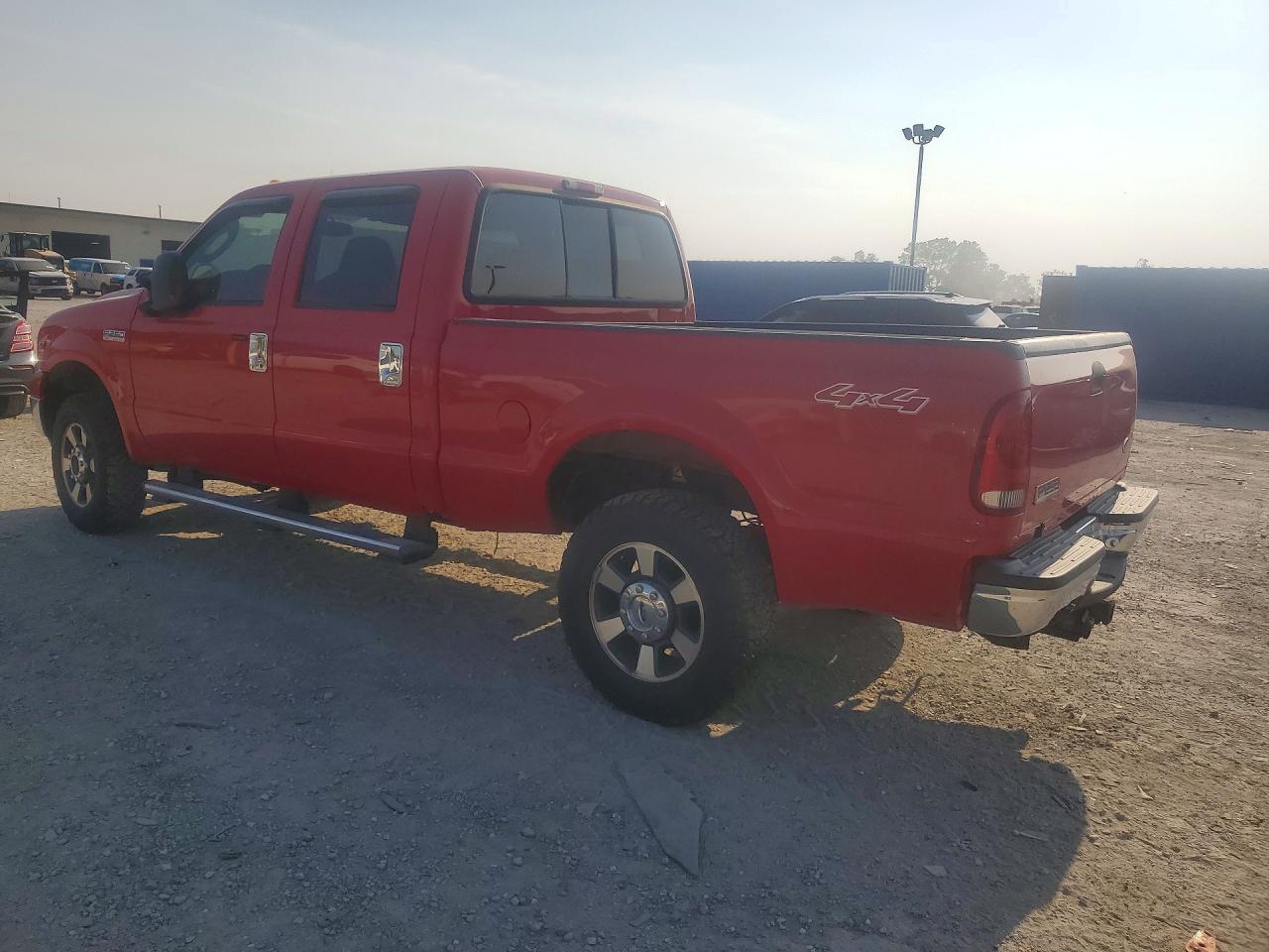 2005 Ford F250 Super Duty Red vin: 1FTSW21Y05EC82870