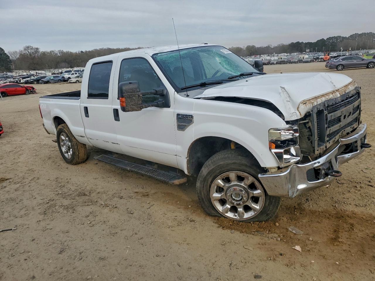 2008 Ford F250 Super Duty Белый vin: 1FTSW21Y08EB51393