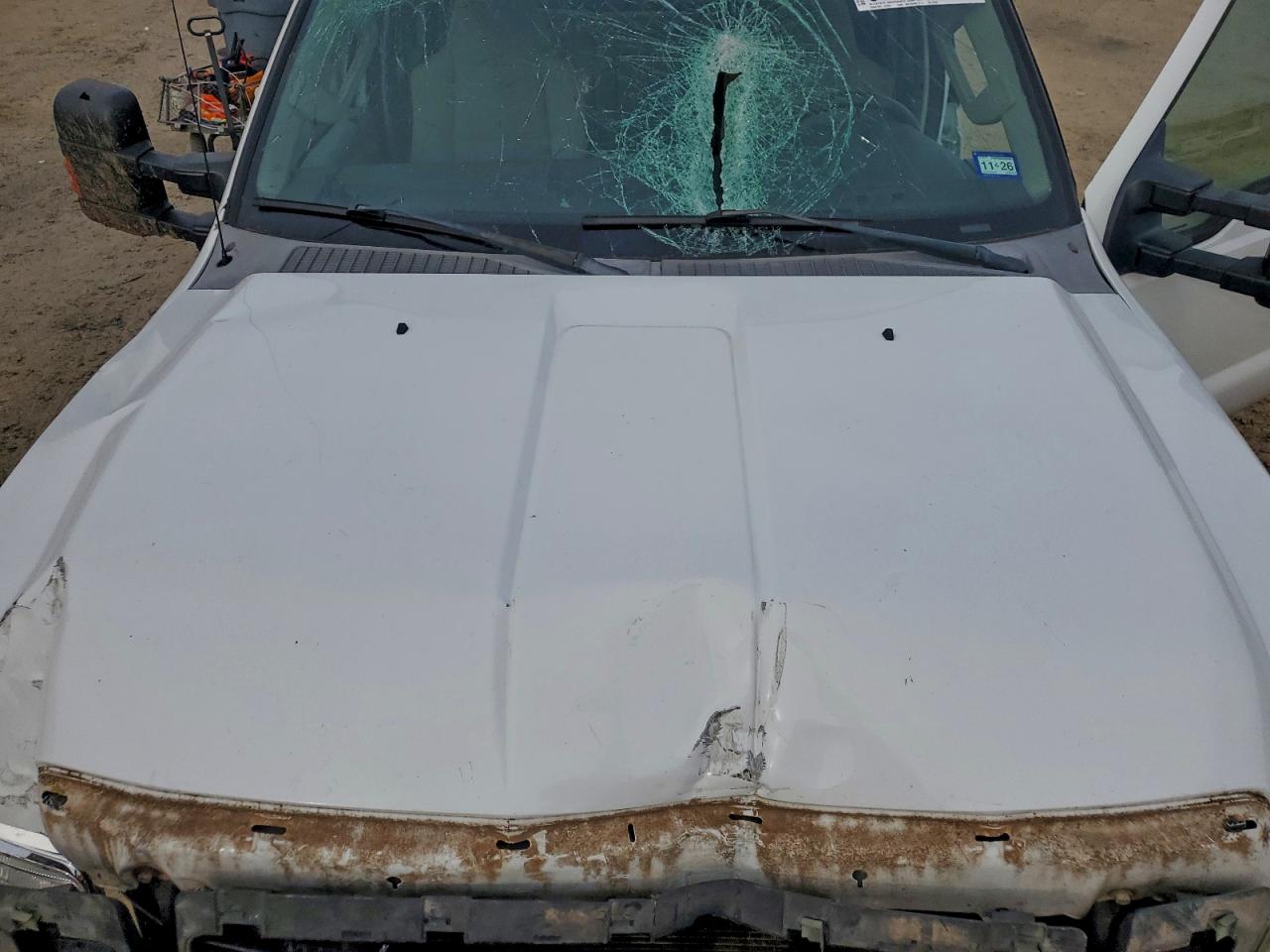 2008 Ford F250 Super Duty Белый vin: 1FTSW21Y08EB51393