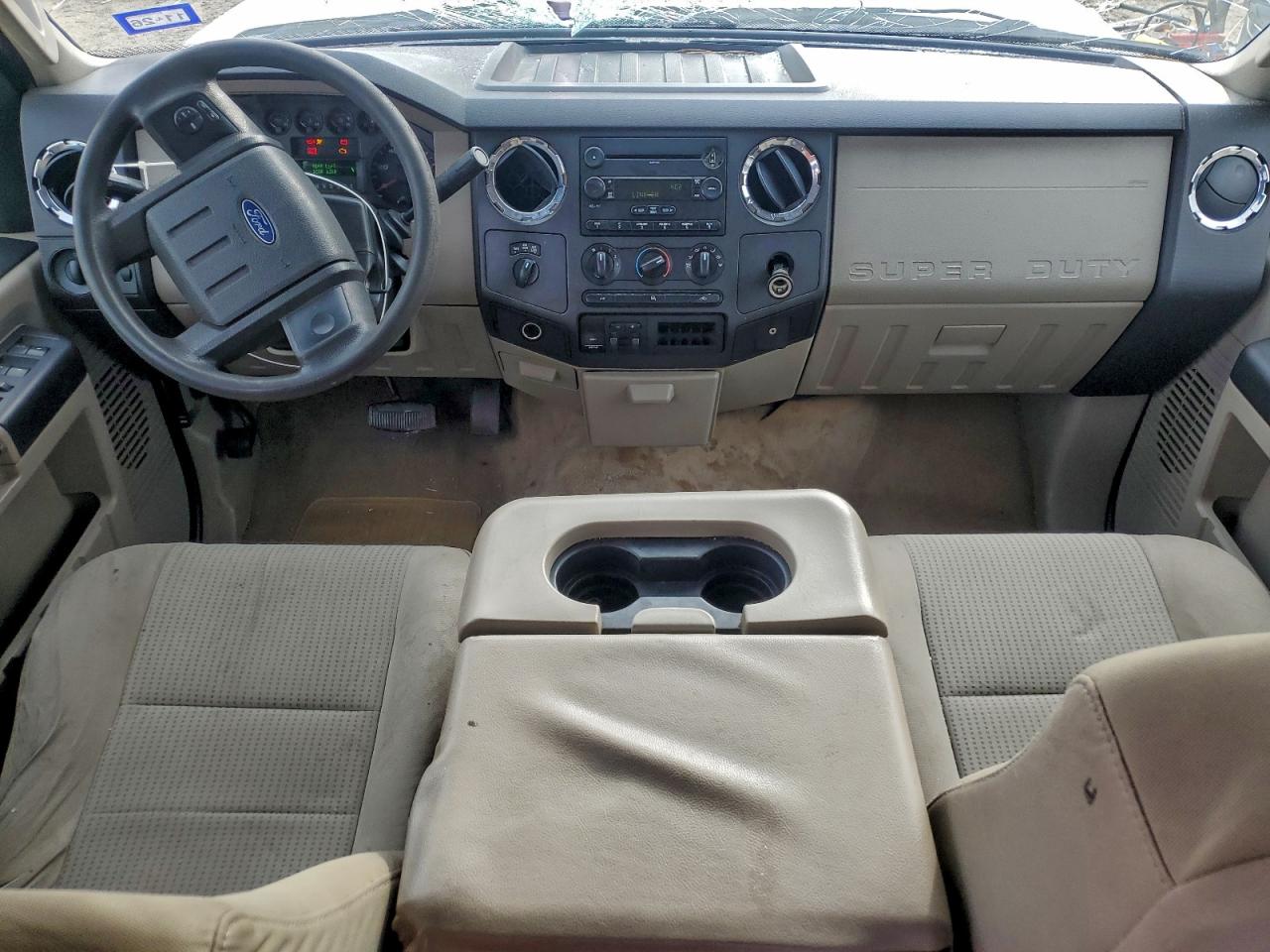 2008 Ford F250 Super Duty Белый vin: 1FTSW21Y08EB51393