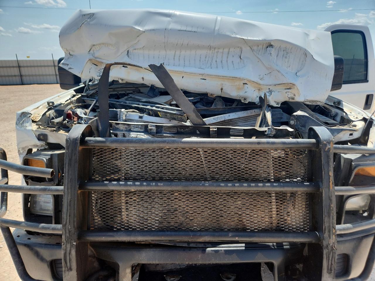 2008 Ford F250 Super Duty White vin: 1FTSW21Y08ED05178