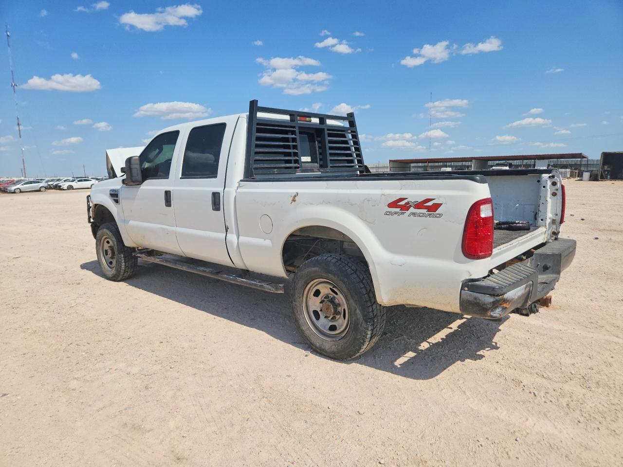 2008 Ford F250 Super Duty White vin: 1FTSW21Y08ED05178