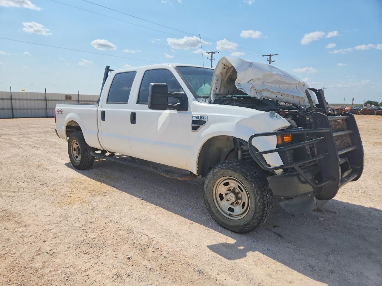 2008 Ford F250 Super Duty White vin: 1FTSW21Y08ED05178