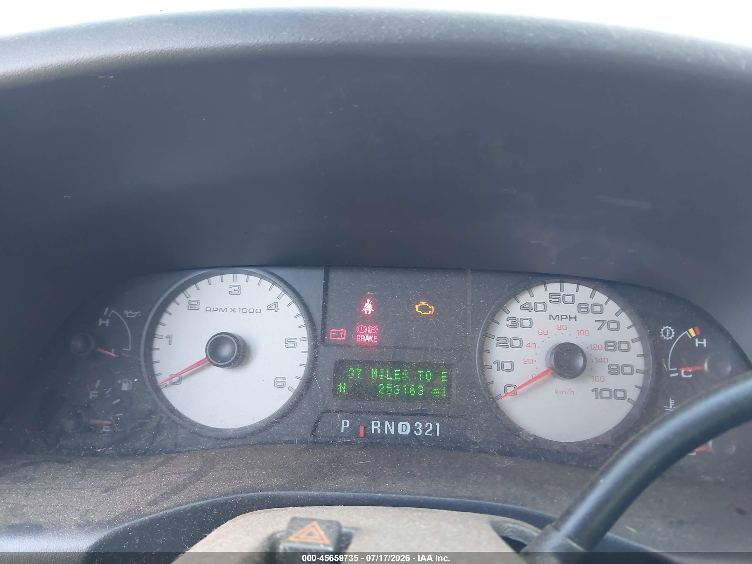 2005 Ford F-250 Lariat/xl/xlt Burgundy vin: 1FTSW21Y15EB47140
