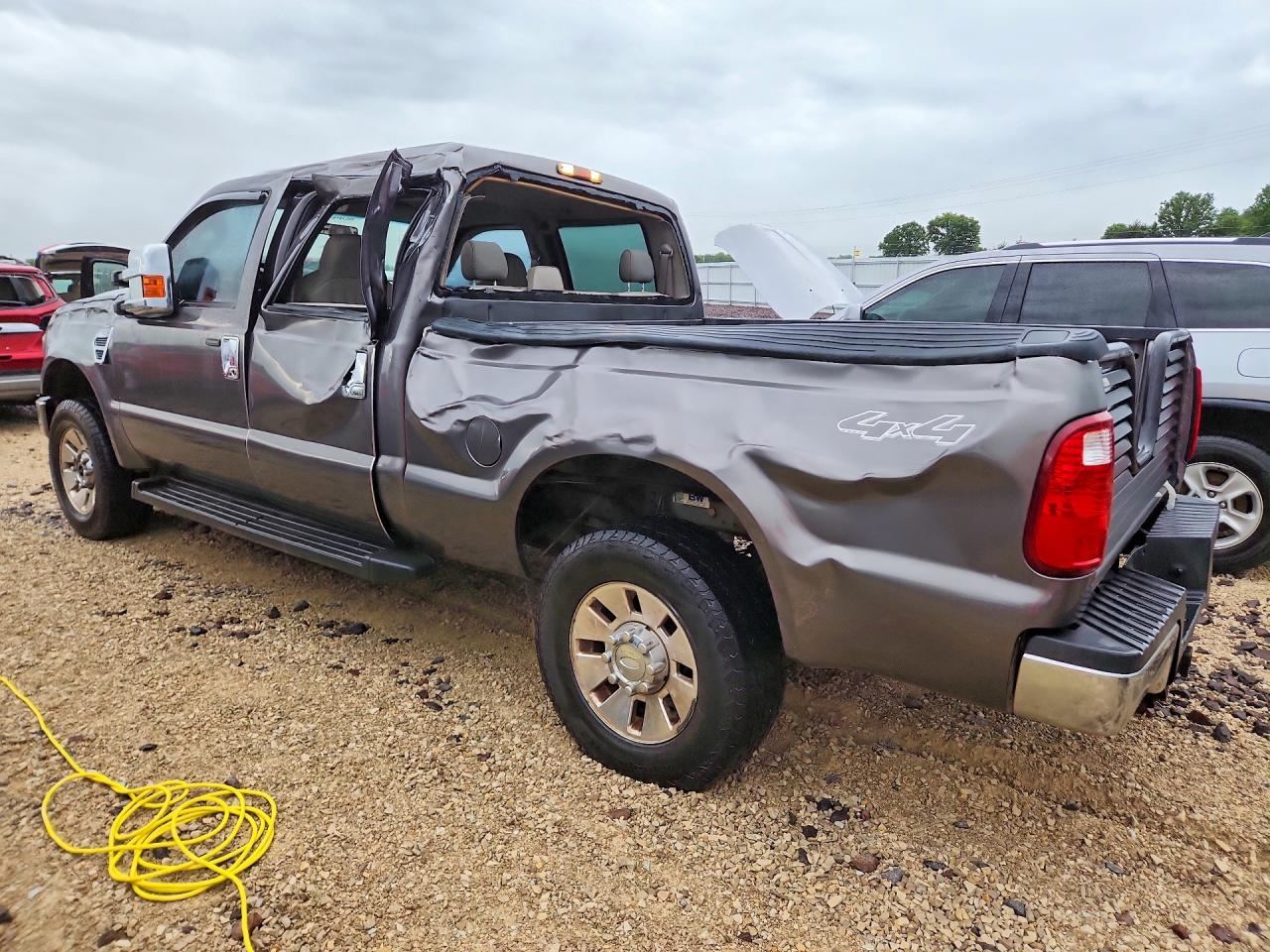 2008 Ford F250 Super Duty Gray vin: 1FTSW21Y28EB60239