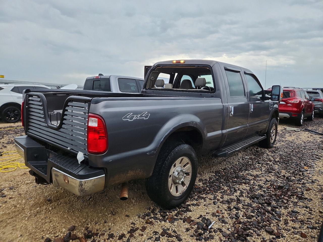 2008 Ford F250 Super Duty Gray vin: 1FTSW21Y28EB60239