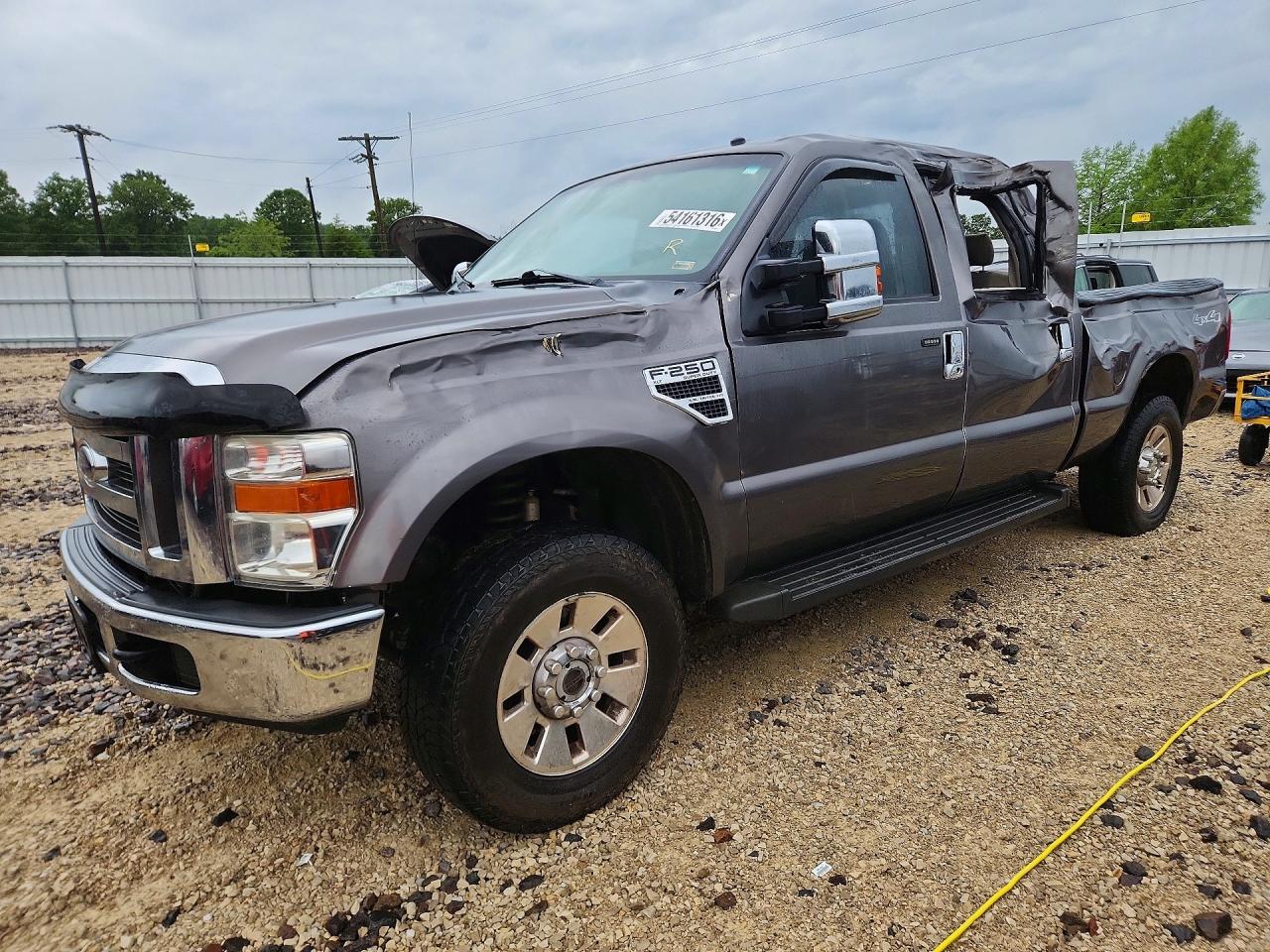 2008 Ford F250 Super Duty Gray vin: 1FTSW21Y28EB60239