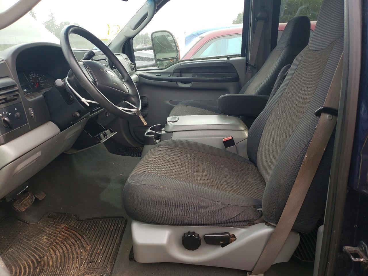 2006 Ford F250 Super Duty Blue vin: 1FTSW21Y66EC29110