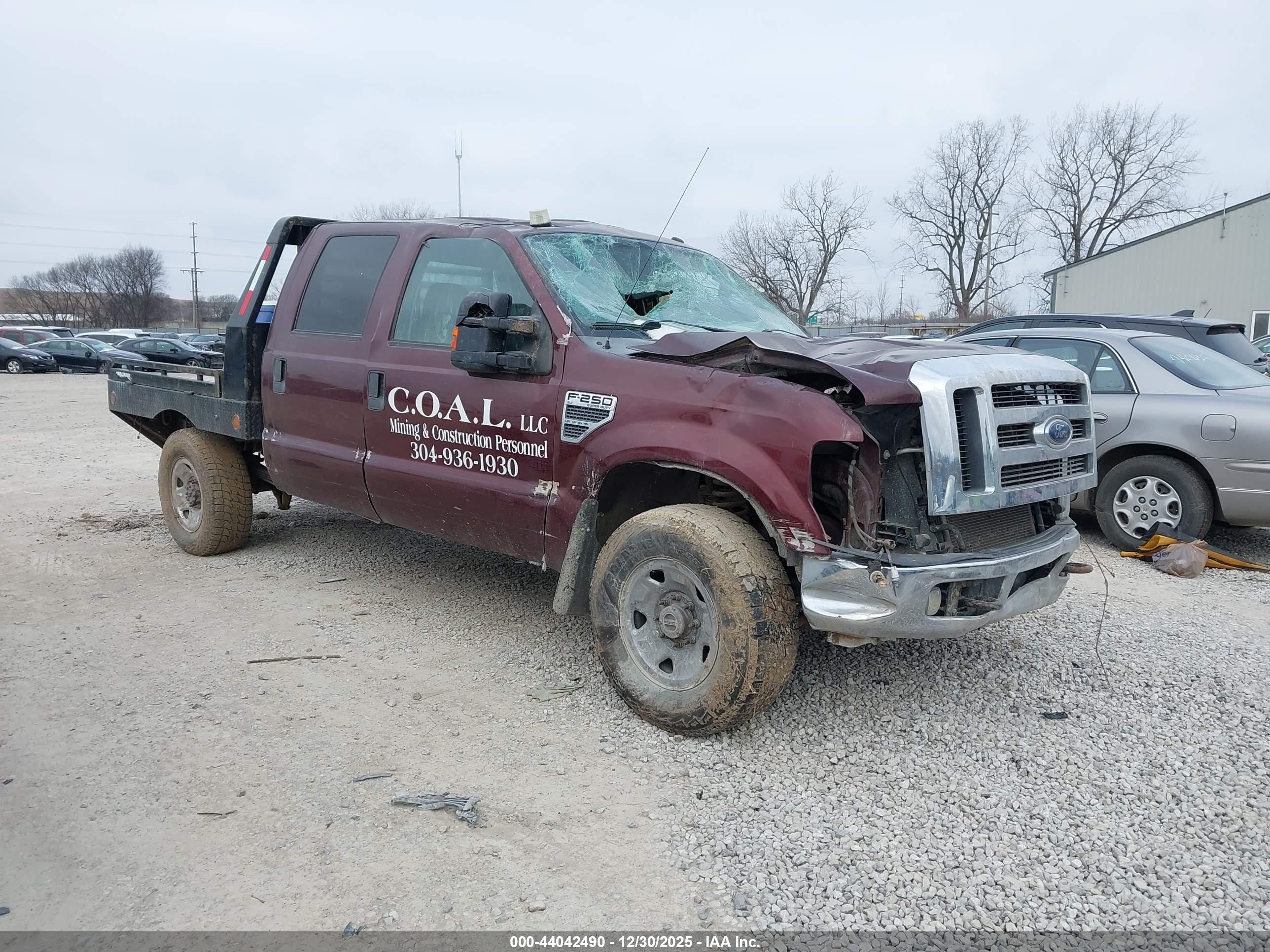 2009 Ford F-250 Fx4/harley-davidson/king Ranch/lariat/xl/xlt Maroon vin: 1FTSW21Y99EB18572