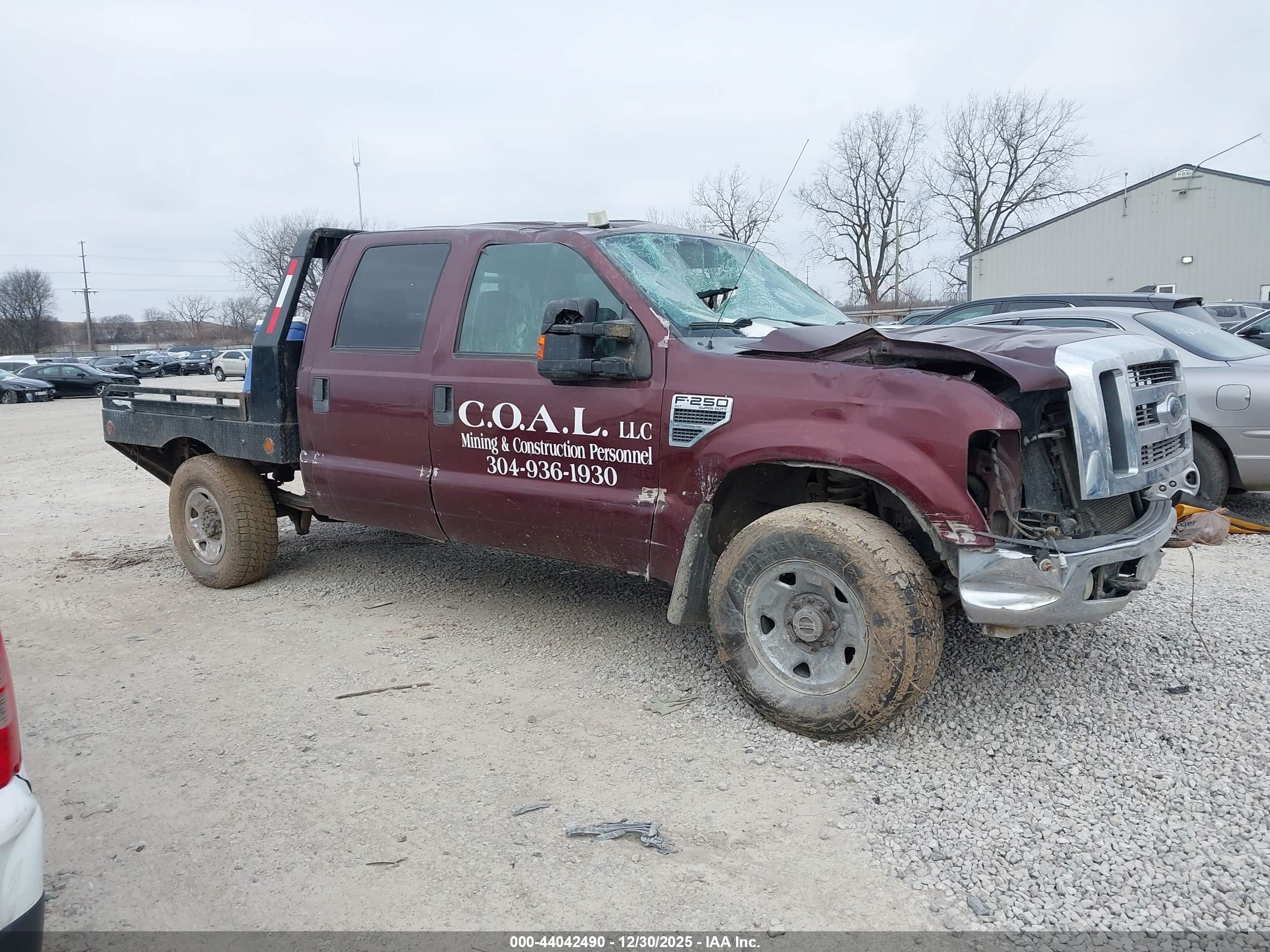2009 Ford F-250 Fx4/harley-davidson/king Ranch/lariat/xl/xlt Maroon vin: 1FTSW21Y99EB18572