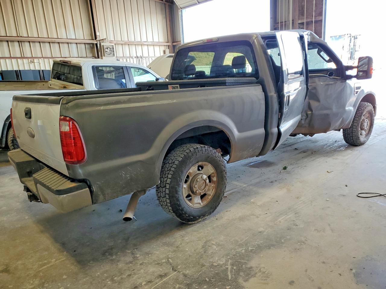 2010 Ford F250 Super Duty Gray vin: 1FTSW2A54AEA37067