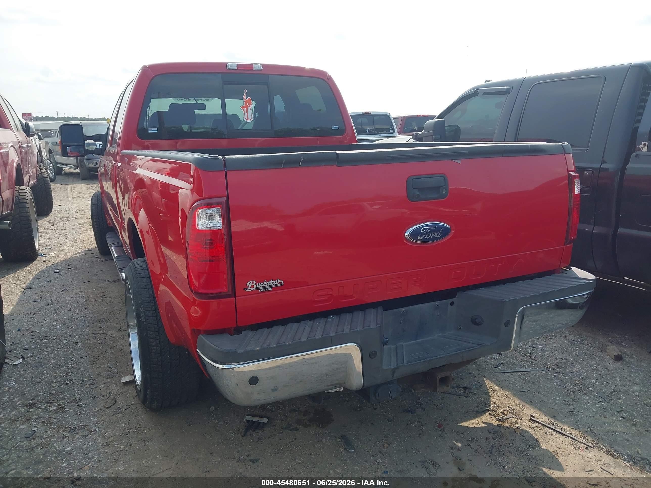 2010 Ford Super Duty F-250 Srw King Ranch/lariat/xl/xlt Red vin: 1FTSW2AR0AEB13421