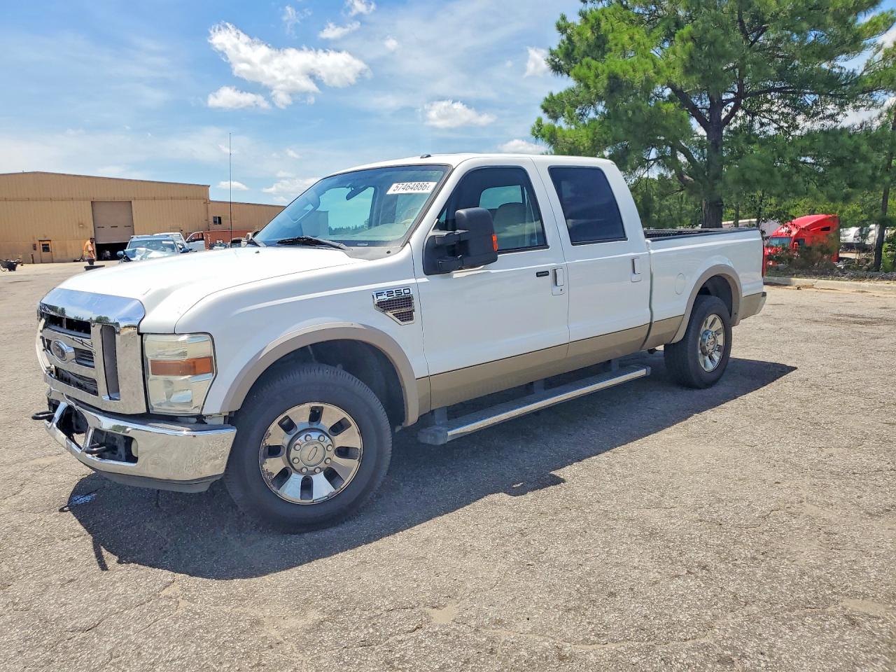 2010 Ford F250 Super Duty White vin: 1FTSW2AR3AEA12177