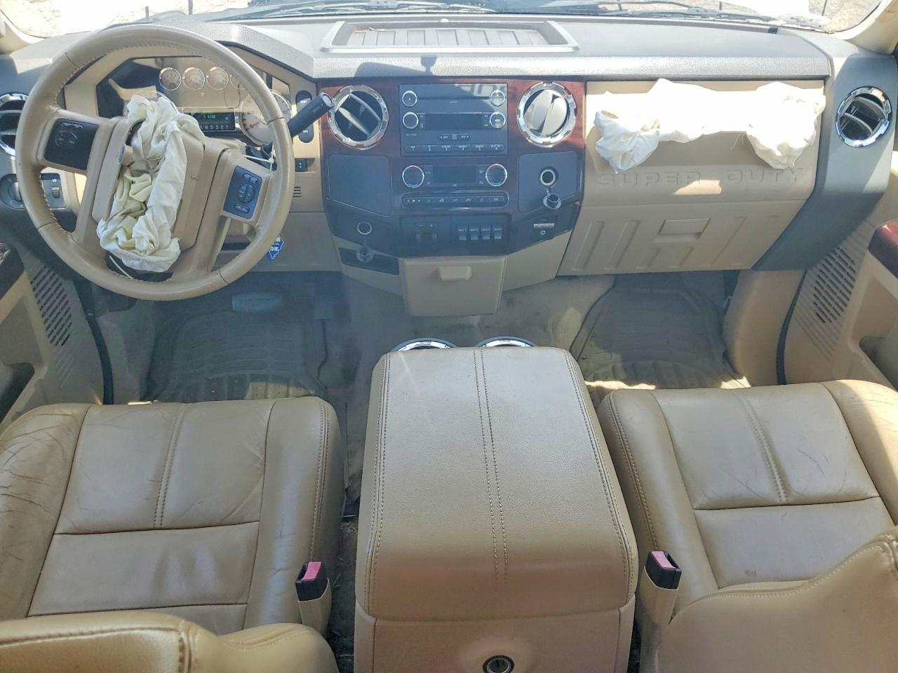 2010 Ford F250 Super Duty White vin: 1FTSW2AR3AEA12177