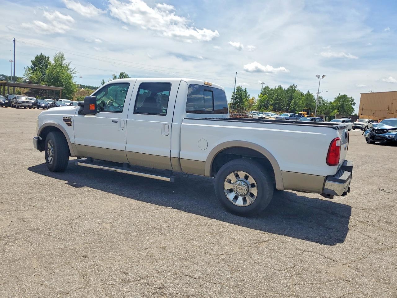 2010 Ford F250 Super Duty White vin: 1FTSW2AR3AEA12177