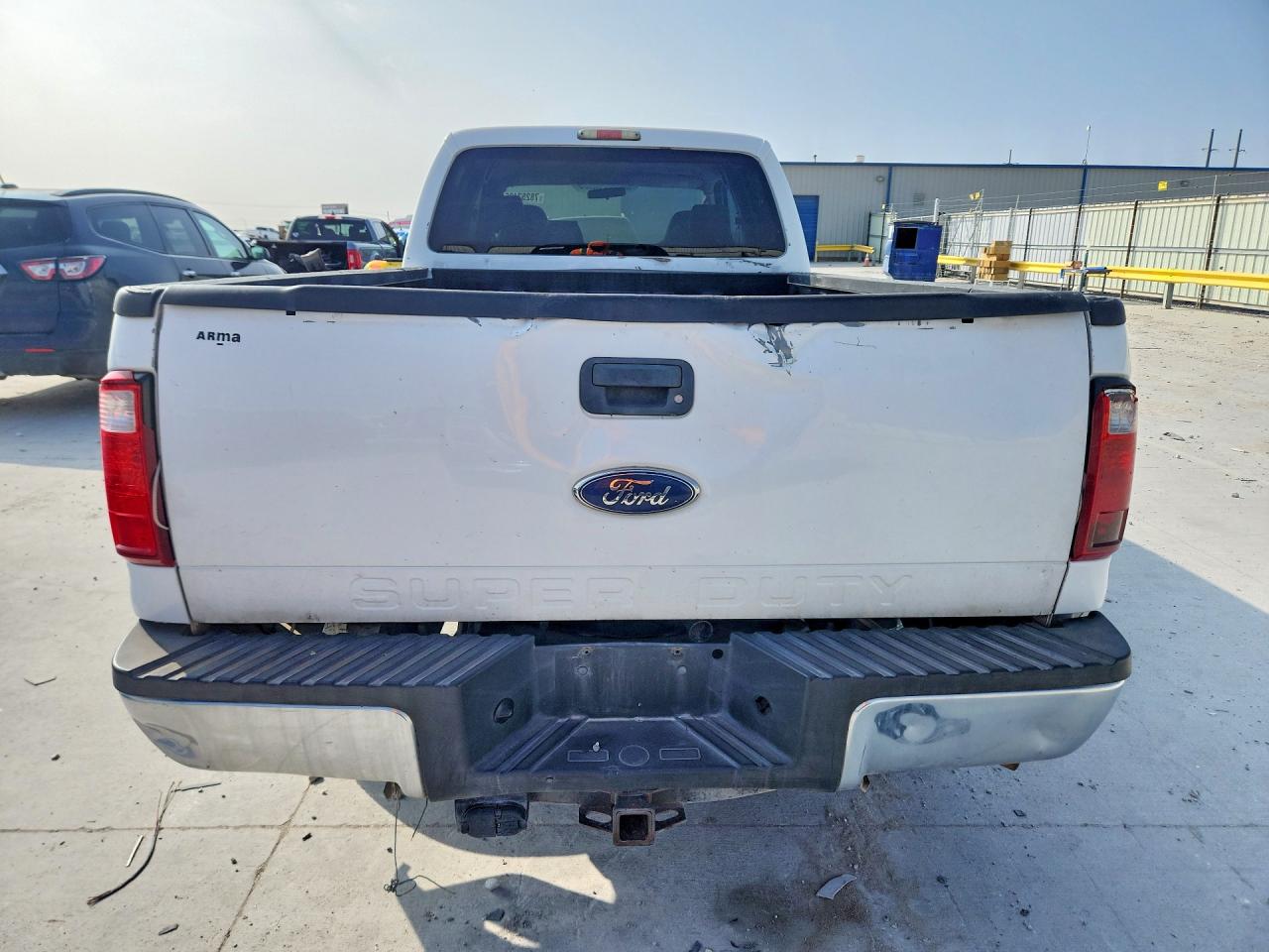 2010 Ford F250 White vin: 1FTSW2AR5AEA51790
