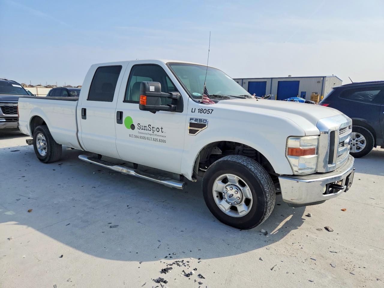 2010 Ford F250 White vin: 1FTSW2AR5AEA51790