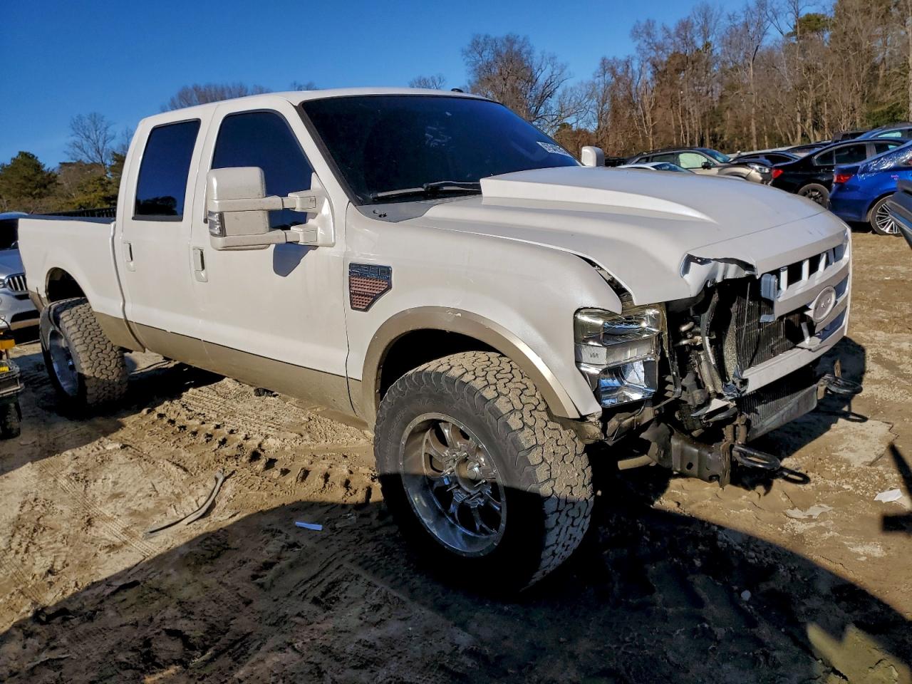 2010 Ford F250 Super Duty Белый vin: 1FTSW2AR8AEA62458