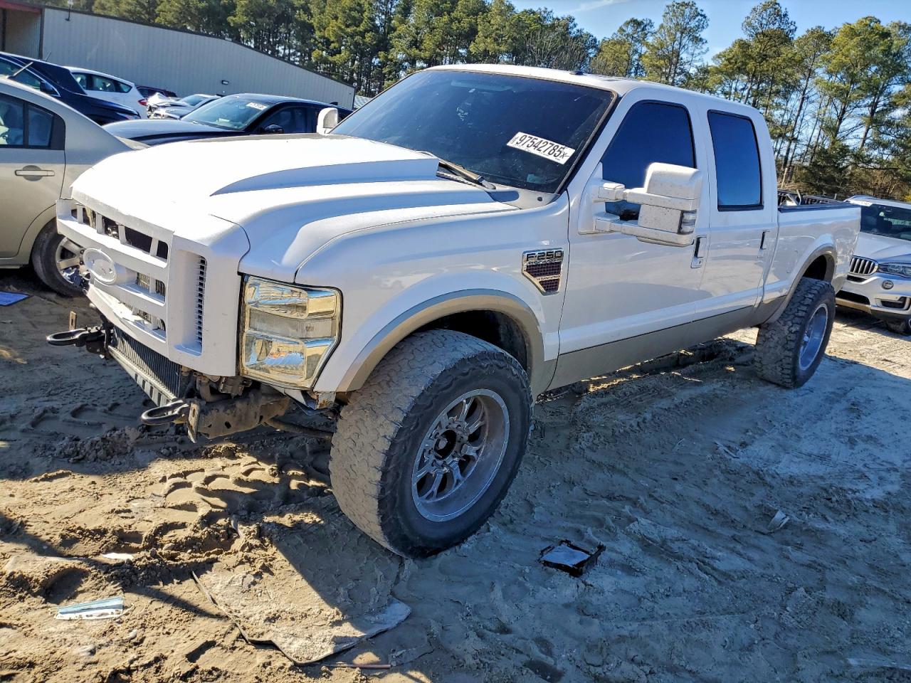 2010 Ford F250 Super Duty Белый vin: 1FTSW2AR8AEA62458