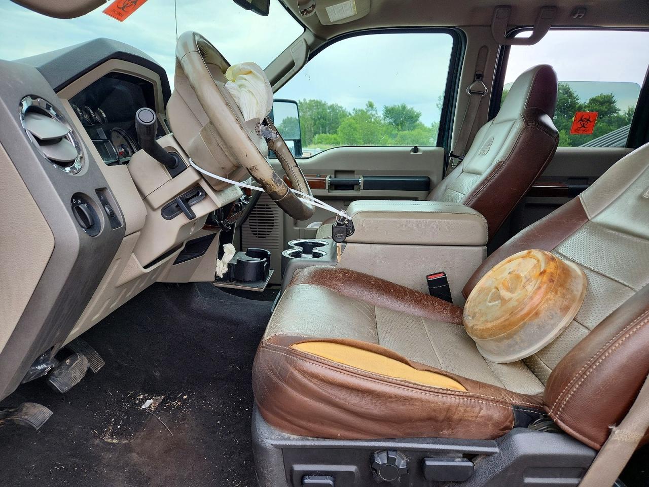 2010 Ford F250 Super Duty Green vin: 1FTSW2B50AEA06431