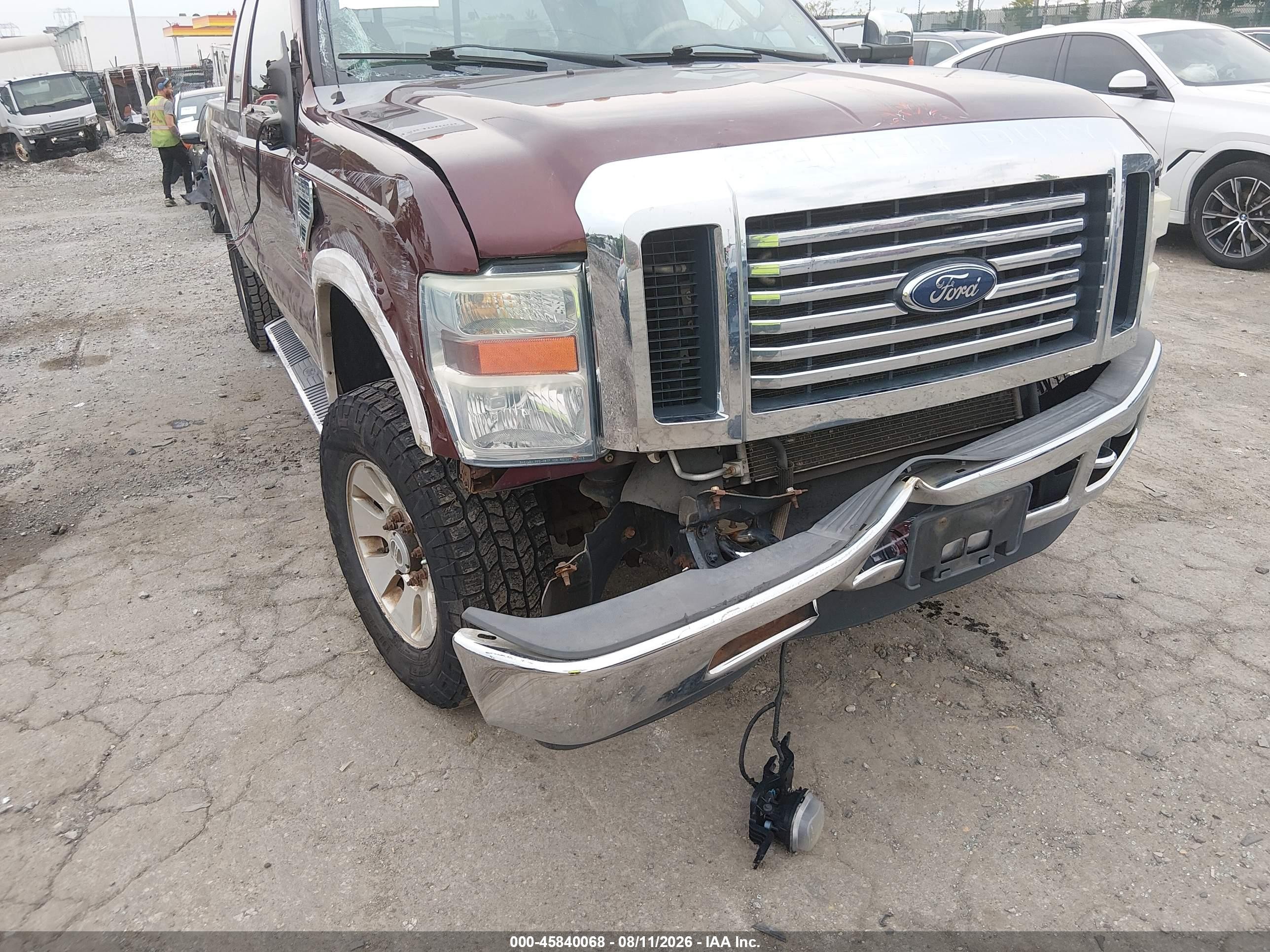 2010 Ford Super Duty F-250 Srw Cabelas/king Ranch/lariat/xl/xlt Burgundy vin: 1FTSW2B50AEB41697