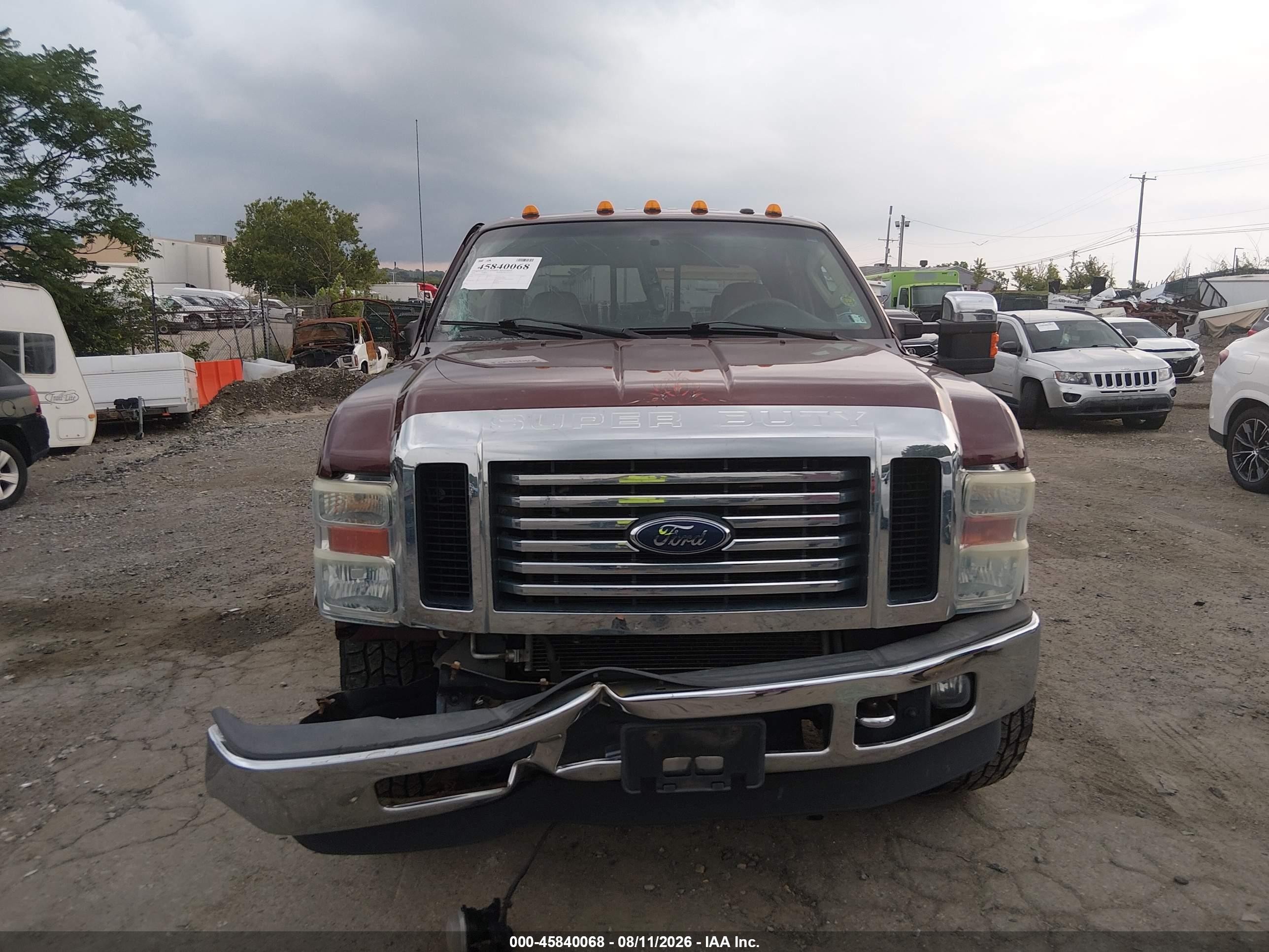 2010 Ford Super Duty F-250 Srw Cabelas/king Ranch/lariat/xl/xlt Burgundy vin: 1FTSW2B50AEB41697