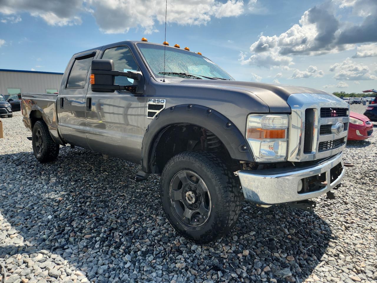 2010 Ford F250 Super Duty Gray vin: 1FTSW2B51AEA18765 Damage: Suspension, Aftermarket, Acceptable