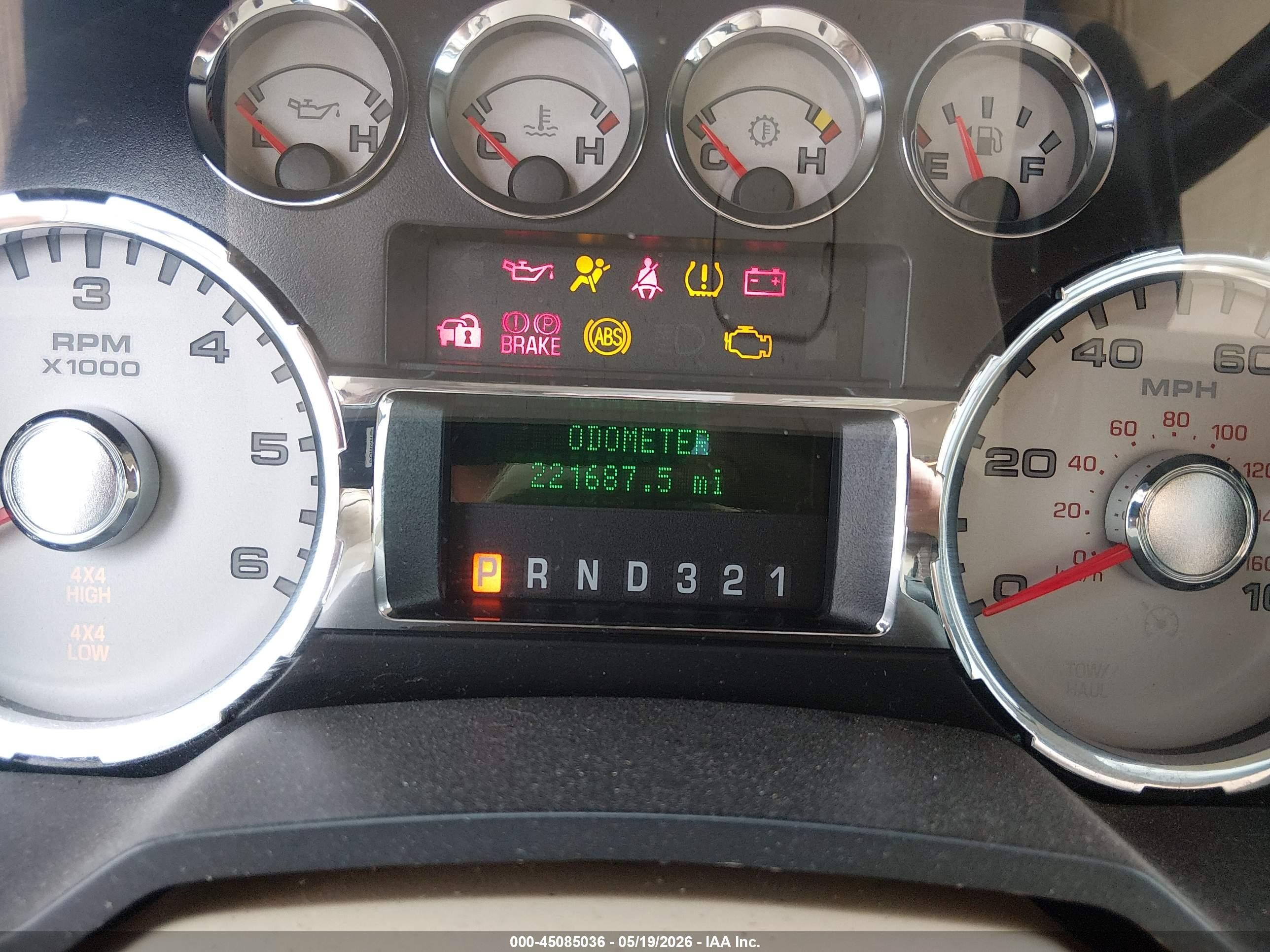 2010 Ford F-250 Cabela's/king Ranch/lariat/xl/xlt White vin: 1FTSW2B57AEA09410