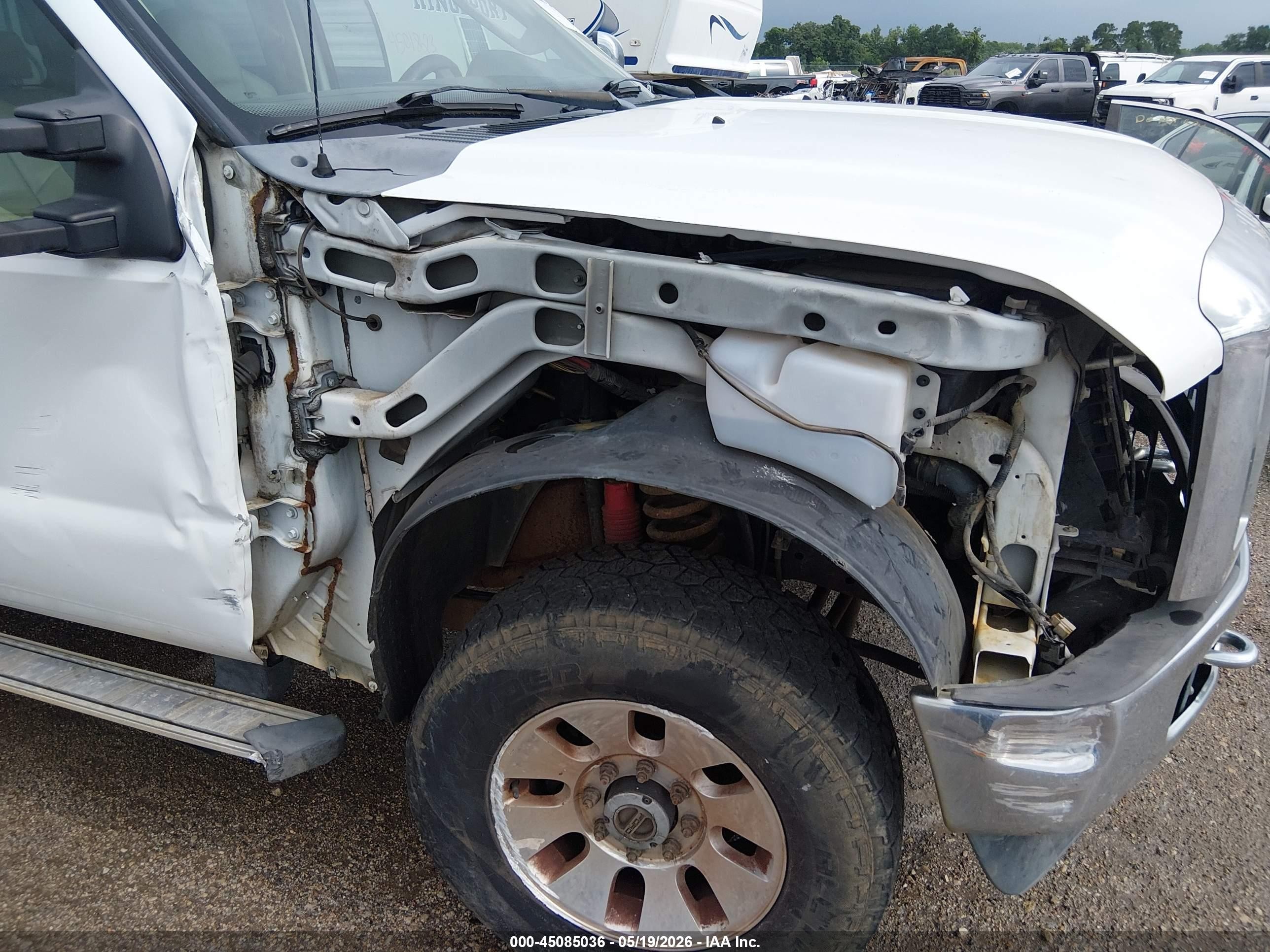 2010 Ford F-250 Cabela's/king Ranch/lariat/xl/xlt White vin: 1FTSW2B57AEA09410