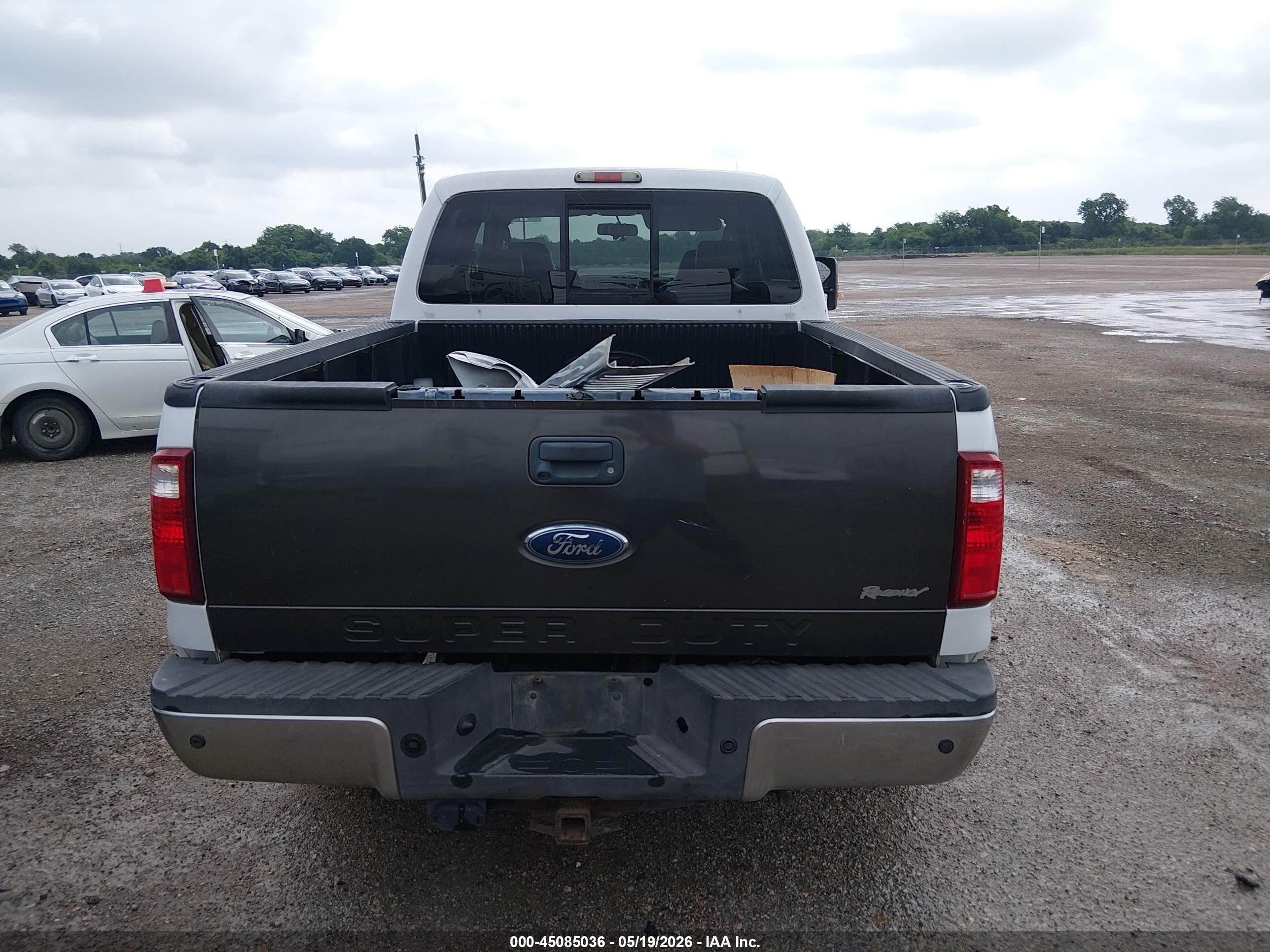 2010 Ford F-250 Cabela's/king Ranch/lariat/xl/xlt White vin: 1FTSW2B57AEA09410