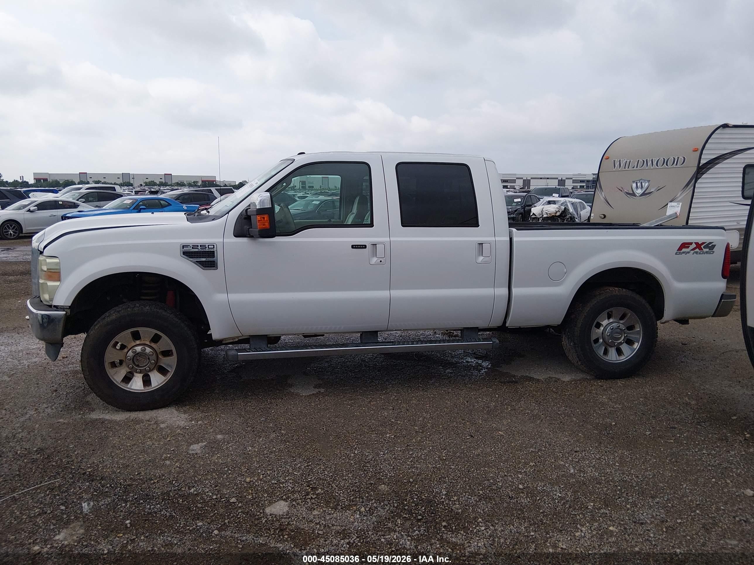 2010 Ford F-250 Cabela's/king Ranch/lariat/xl/xlt White vin: 1FTSW2B57AEA09410
