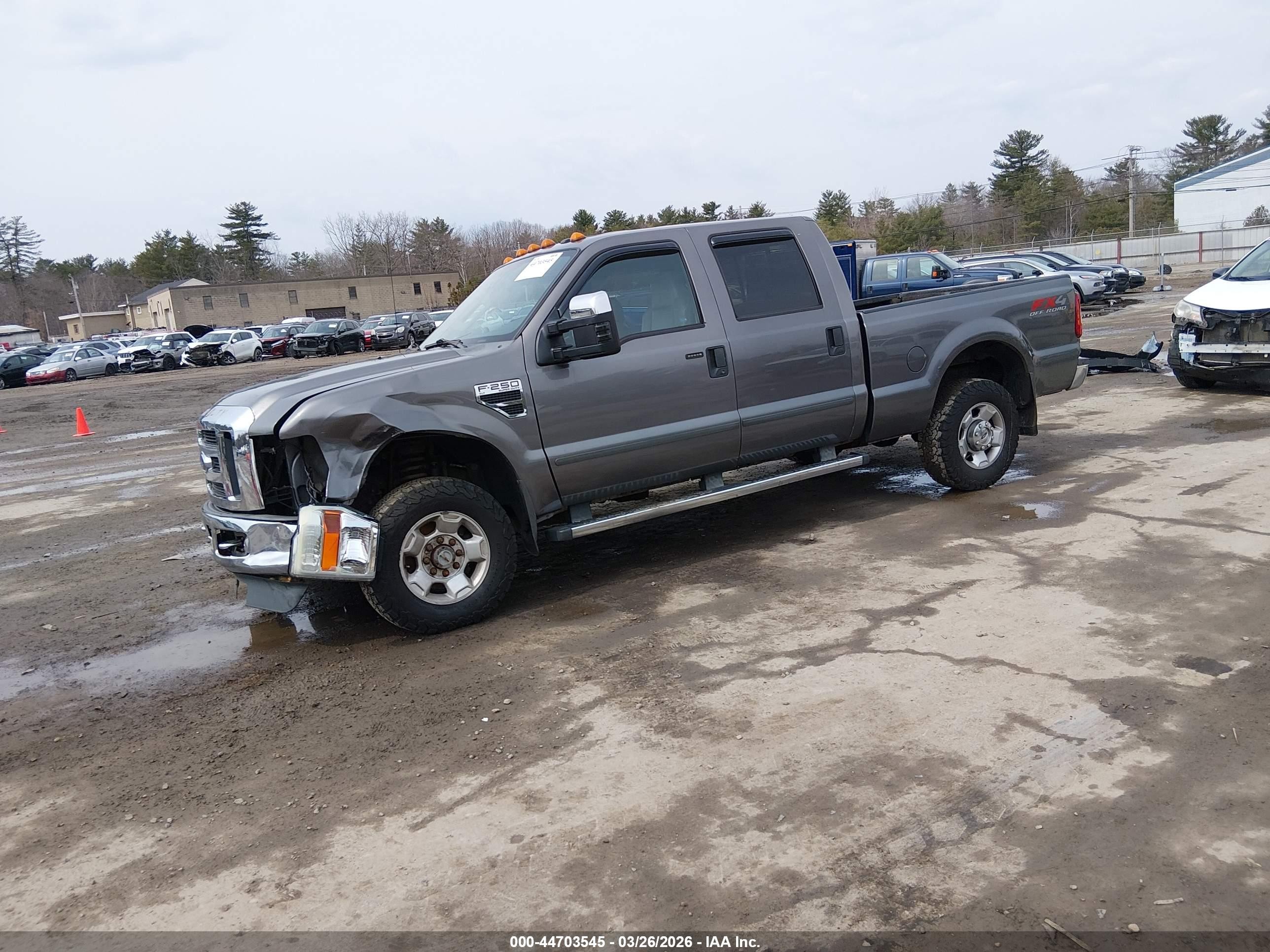 2010 Ford F-250 Xlt Gray vin: 1FTSW2B57AEB40241
