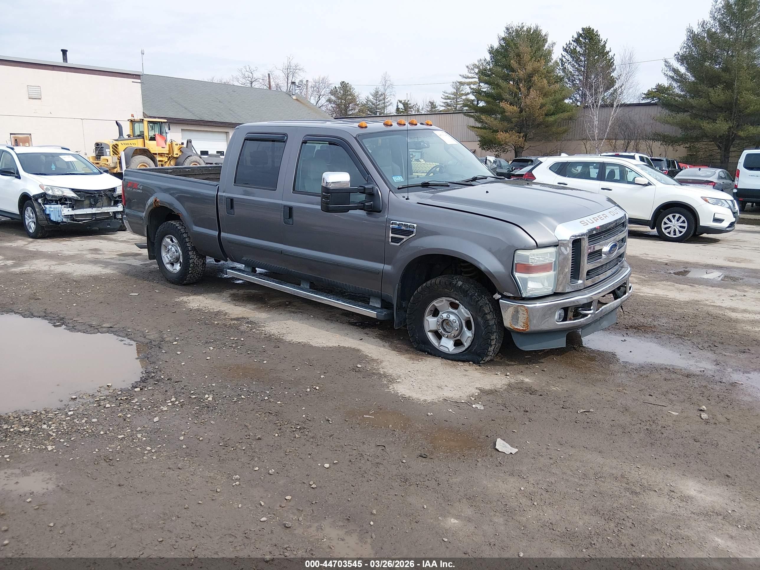2010 Ford F-250 Xlt Gray vin: 1FTSW2B57AEB40241
